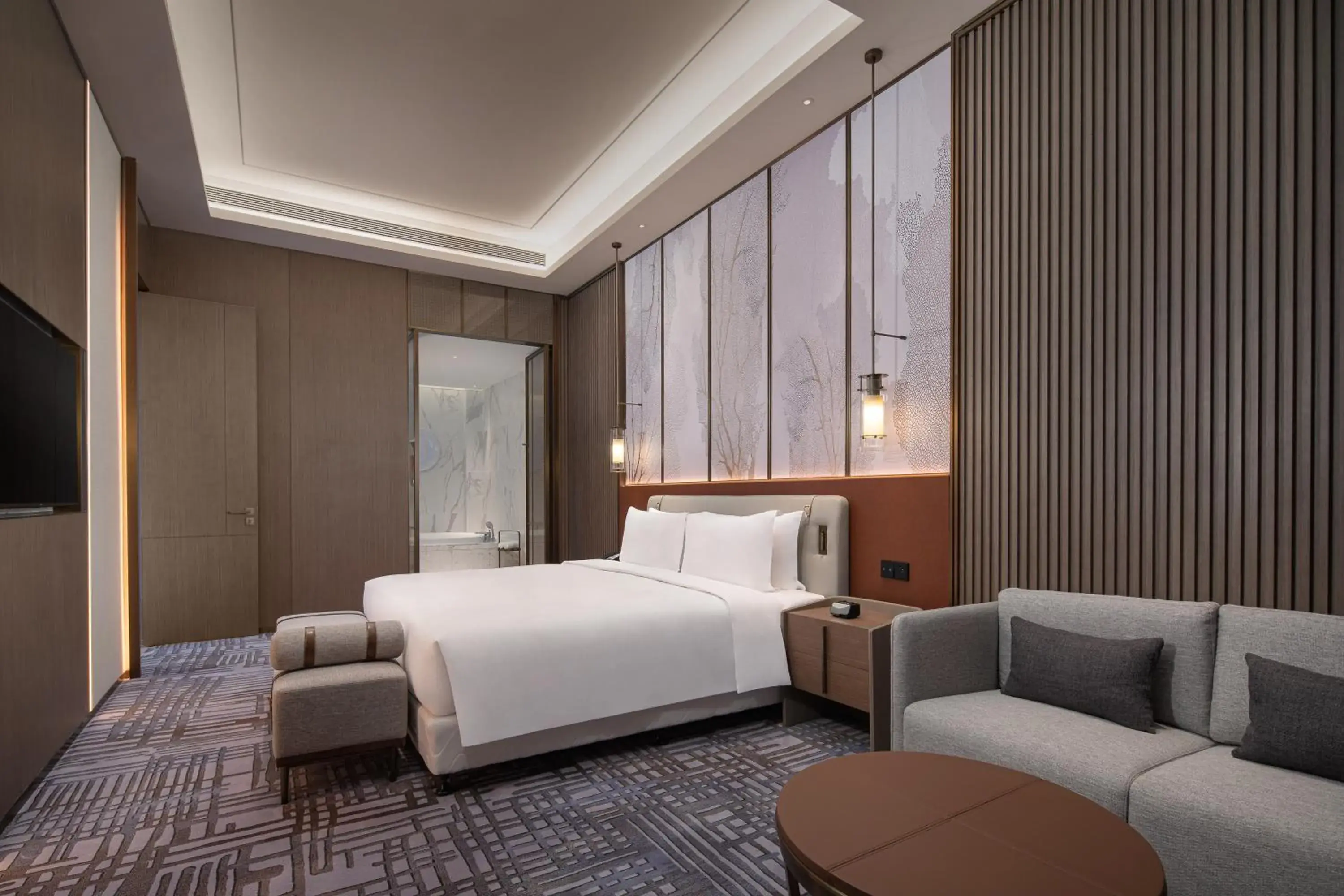 Photo of the whole room, Bed in Wyndham Shanxi Xiaohe Xincheng Photo of the whole room, Bed in Wyndham Shanxi Xiaohe Xincheng