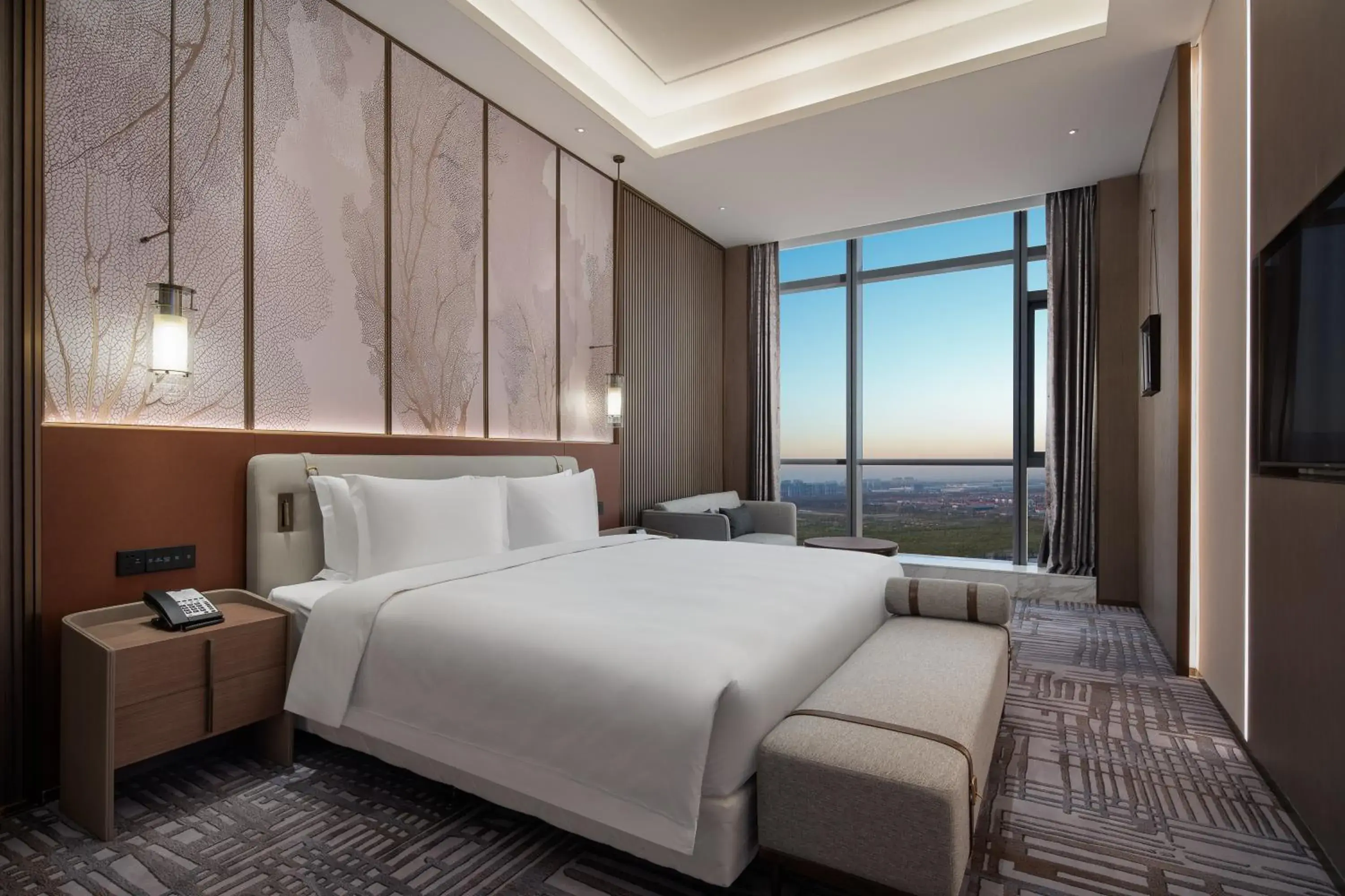 Photo of the whole room, Bed in Wyndham Shanxi Xiaohe Xincheng Photo of the whole room, Bed in Wyndham Shanxi Xiaohe Xincheng