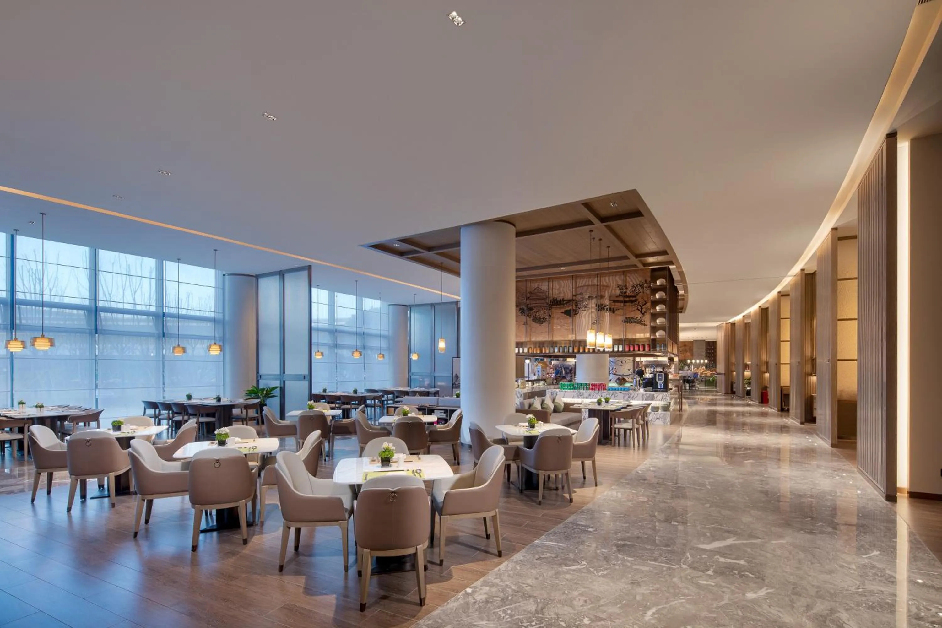 Restaurant/places to eat in Wyndham Shanxi Xiaohe Xincheng