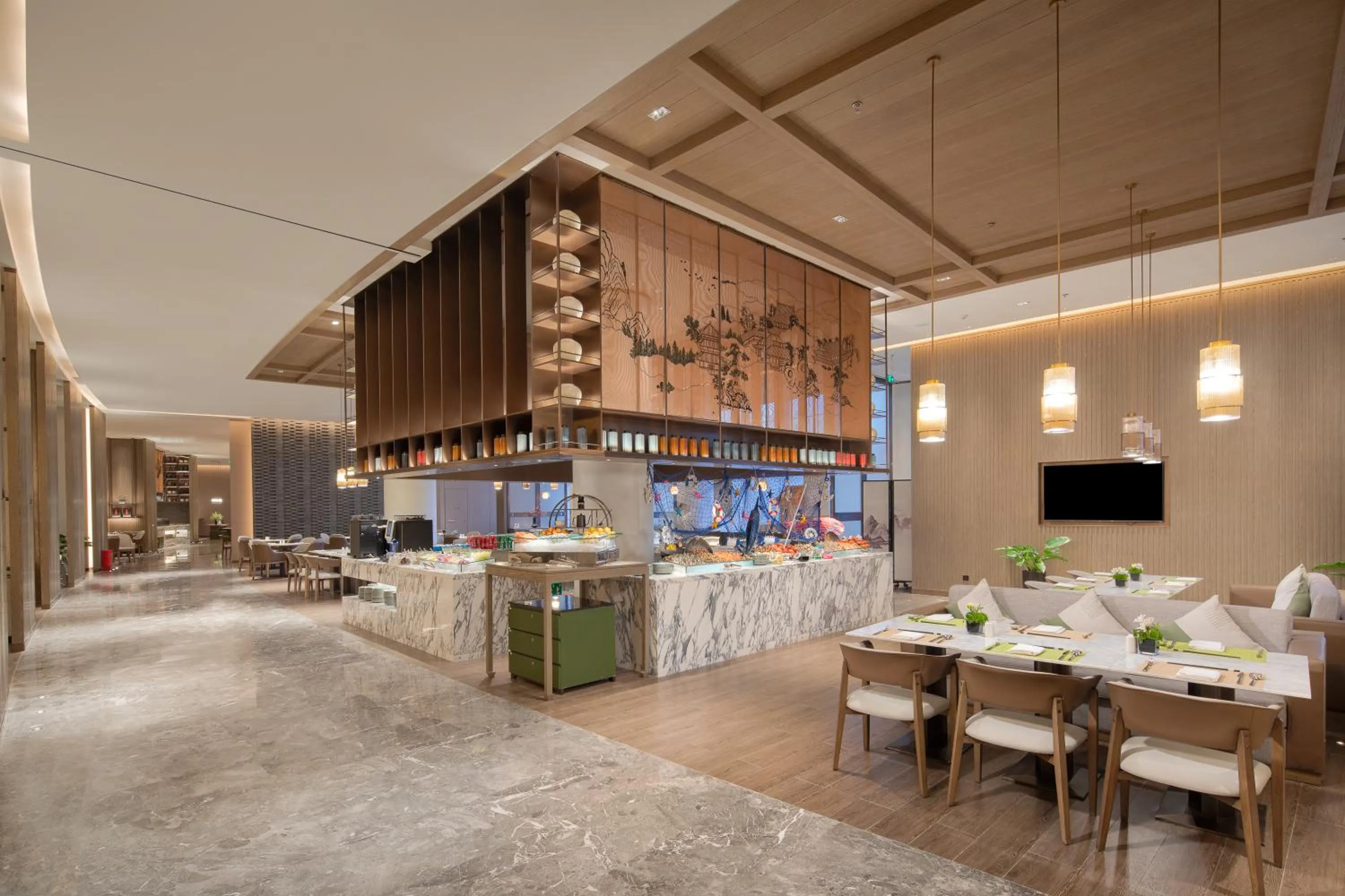 Restaurant/places to eat in Wyndham Shanxi Xiaohe Xincheng