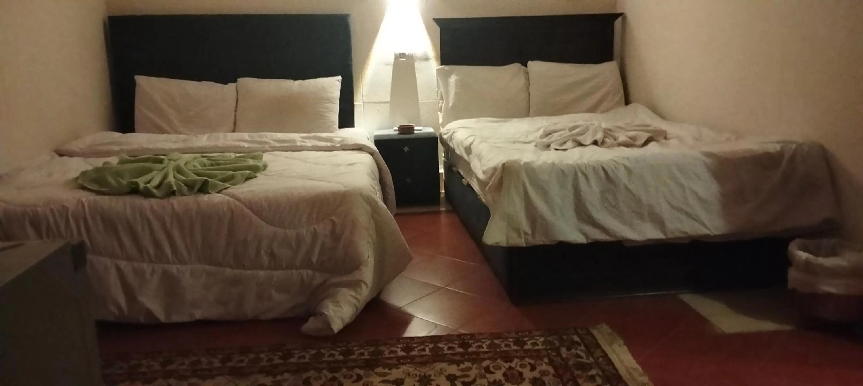 Bedroom in Zeina pyramids view