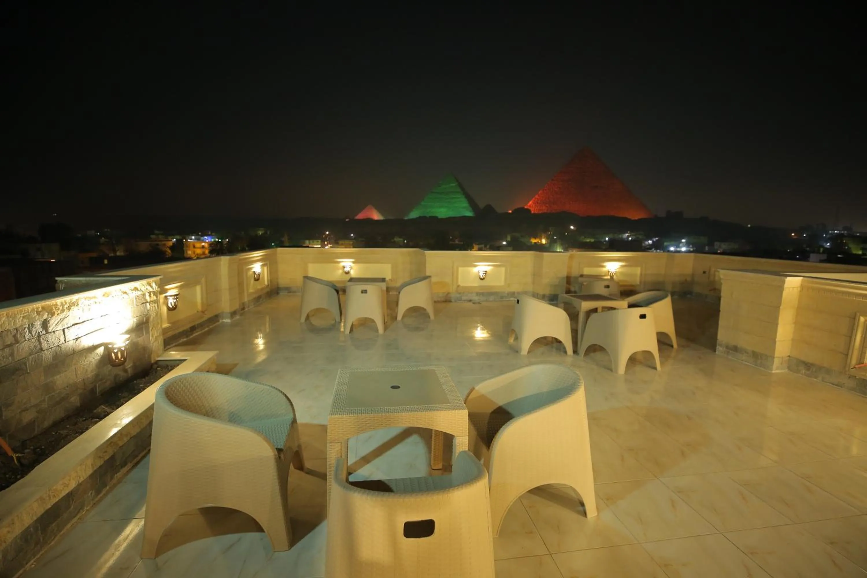 View (from property/room) in Zeina pyramids view