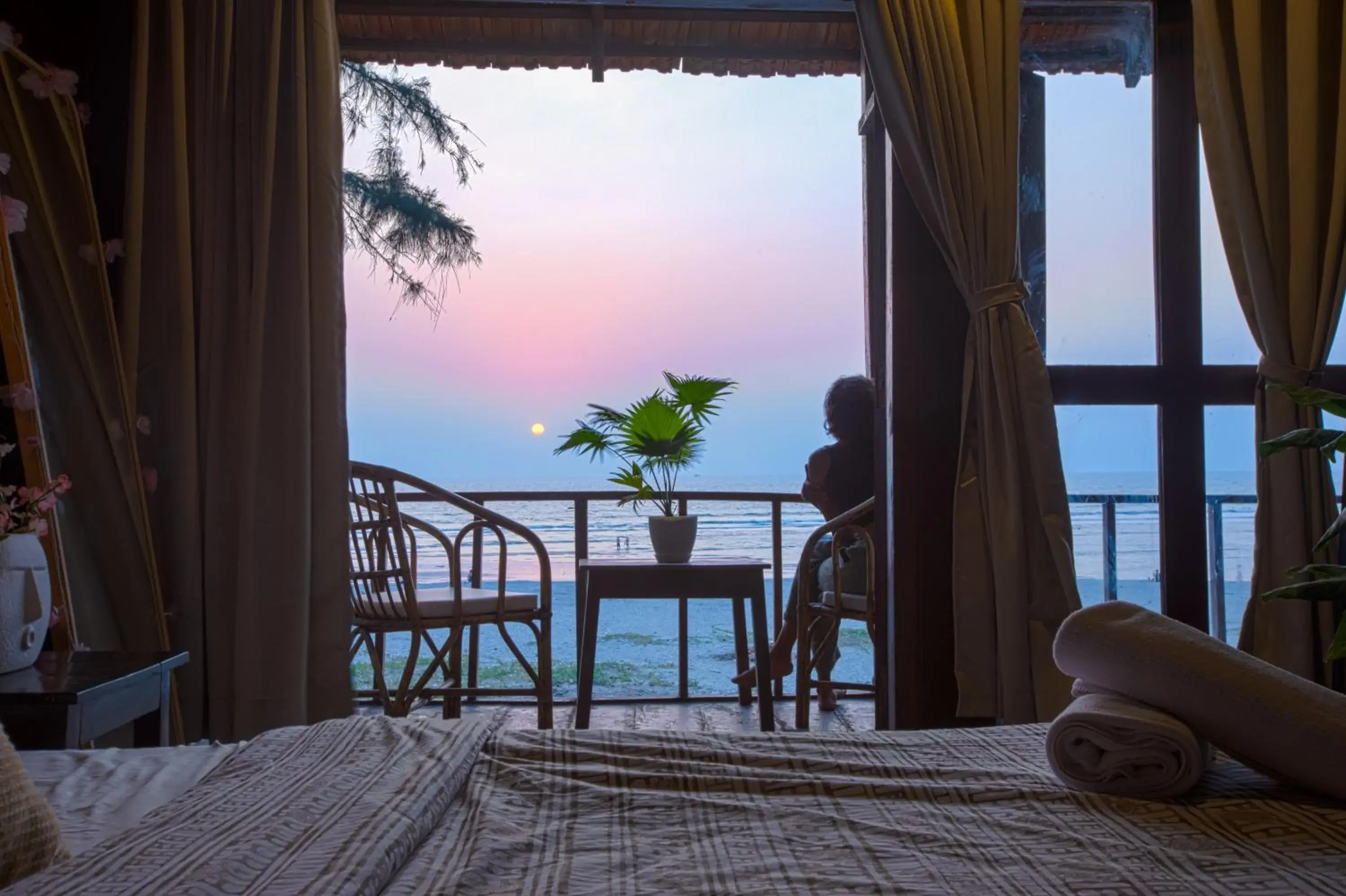 View (from property/room) in Woodpegger By The Beach, Mandrem View (from property/room) in Woodpegger By The Beach, Mandrem