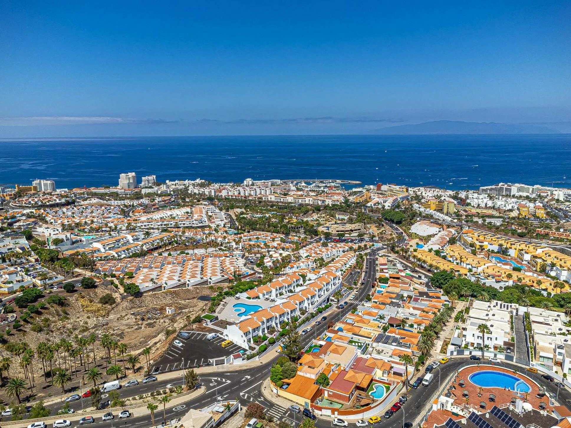 Bird's eye view in Villa Costa Adeje