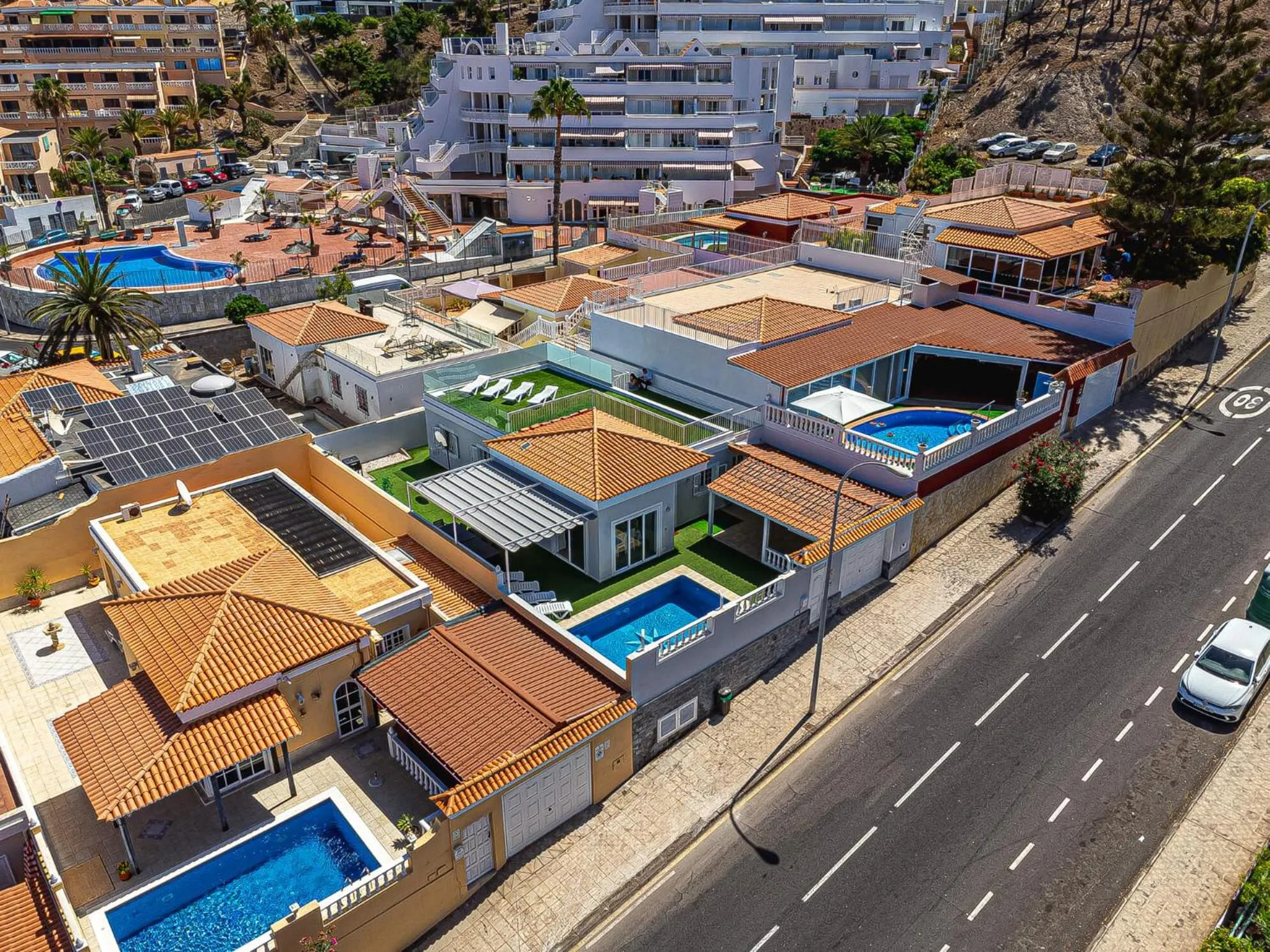 Bird's eye view in Villa Costa Adeje