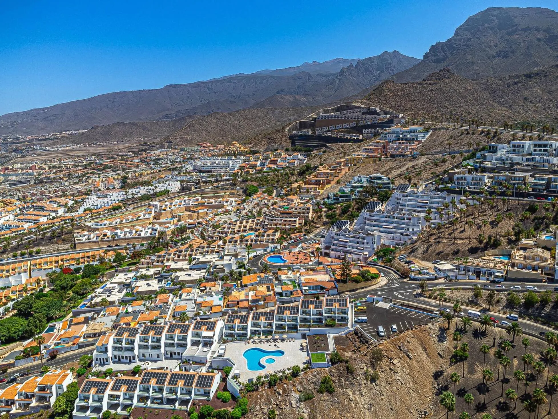 Bird's eye view in Villa Costa Adeje