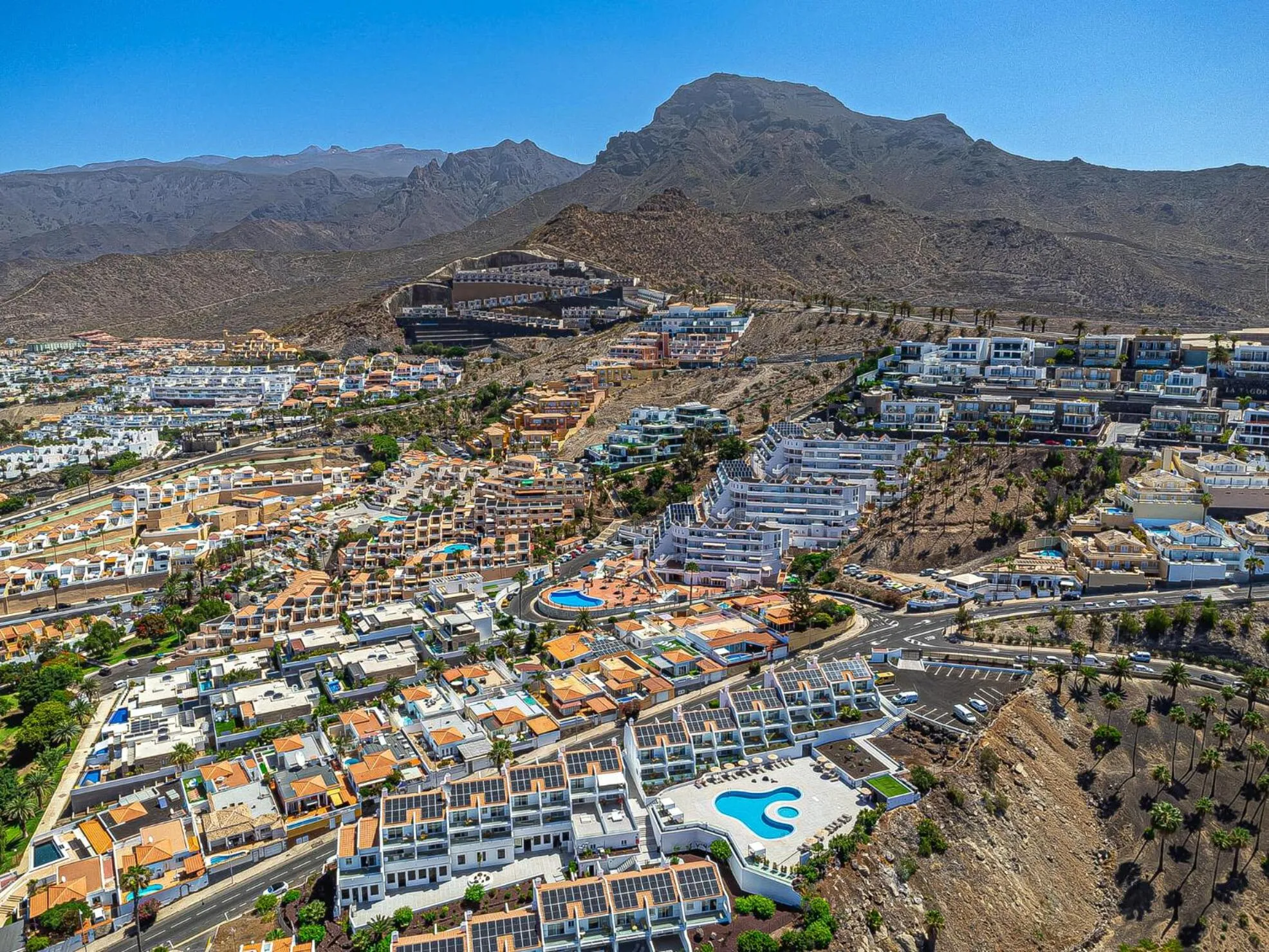 Bird's eye view in Villa Costa Adeje