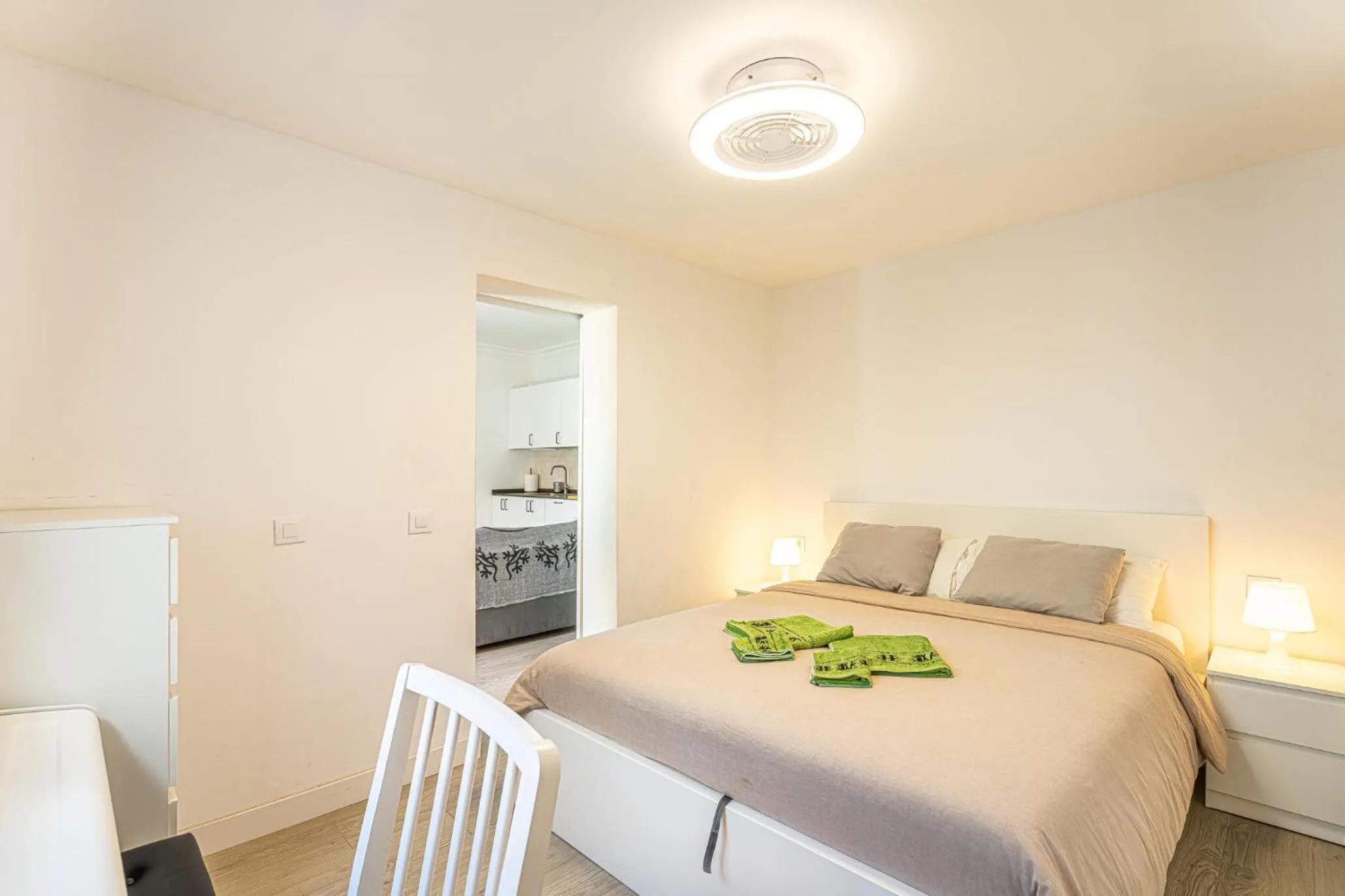 Bedroom, Bed in Villa Costa Adeje