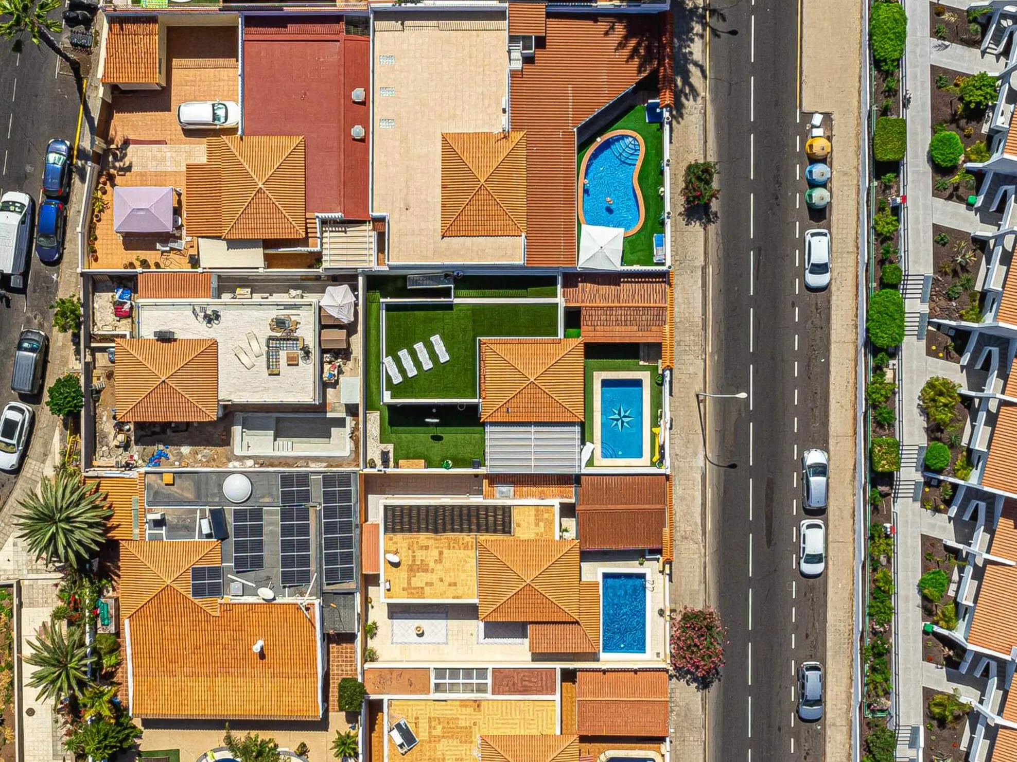 Bird's eye view in Villa Costa Adeje