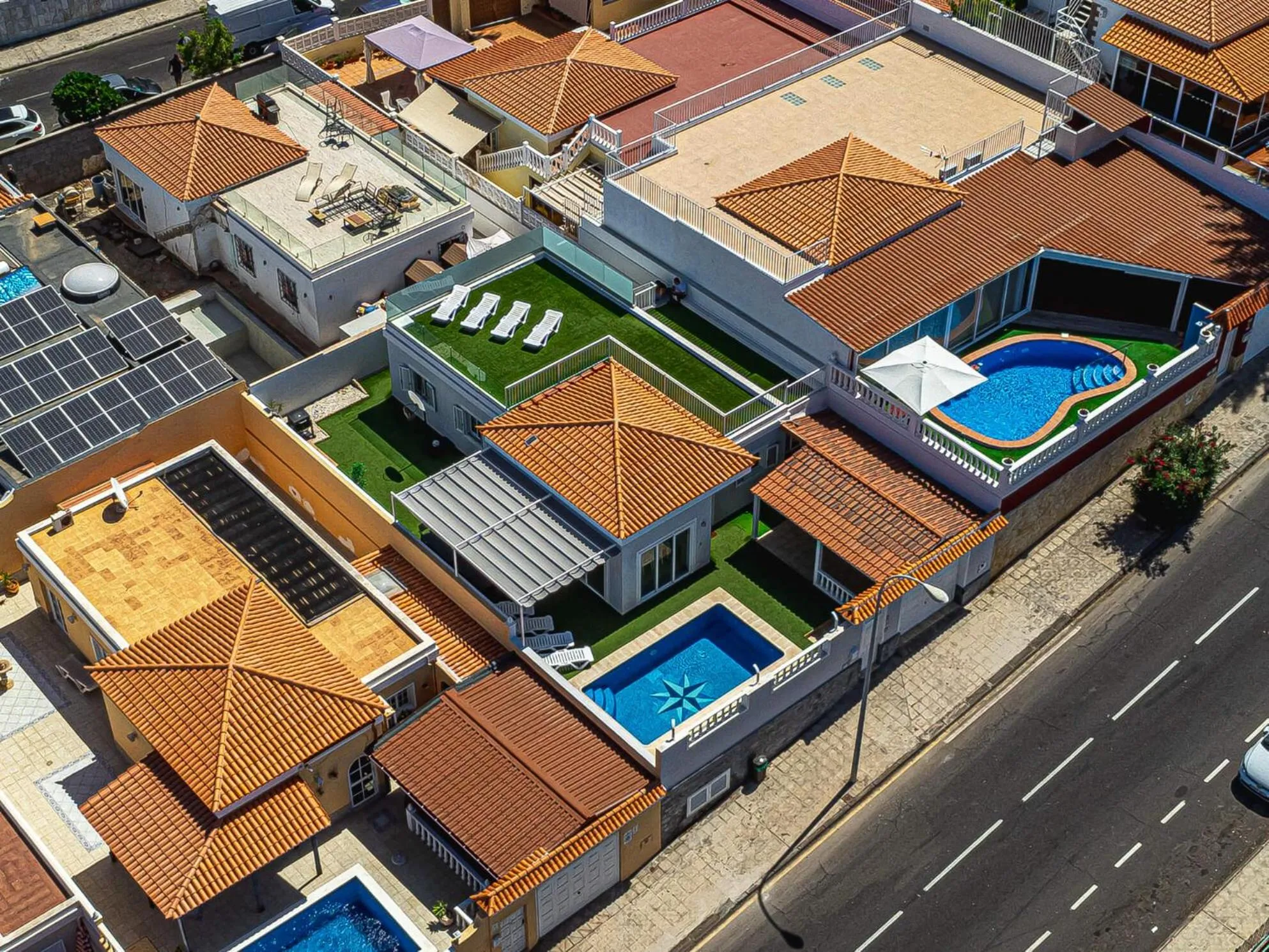 Bird's eye view in Villa Costa Adeje