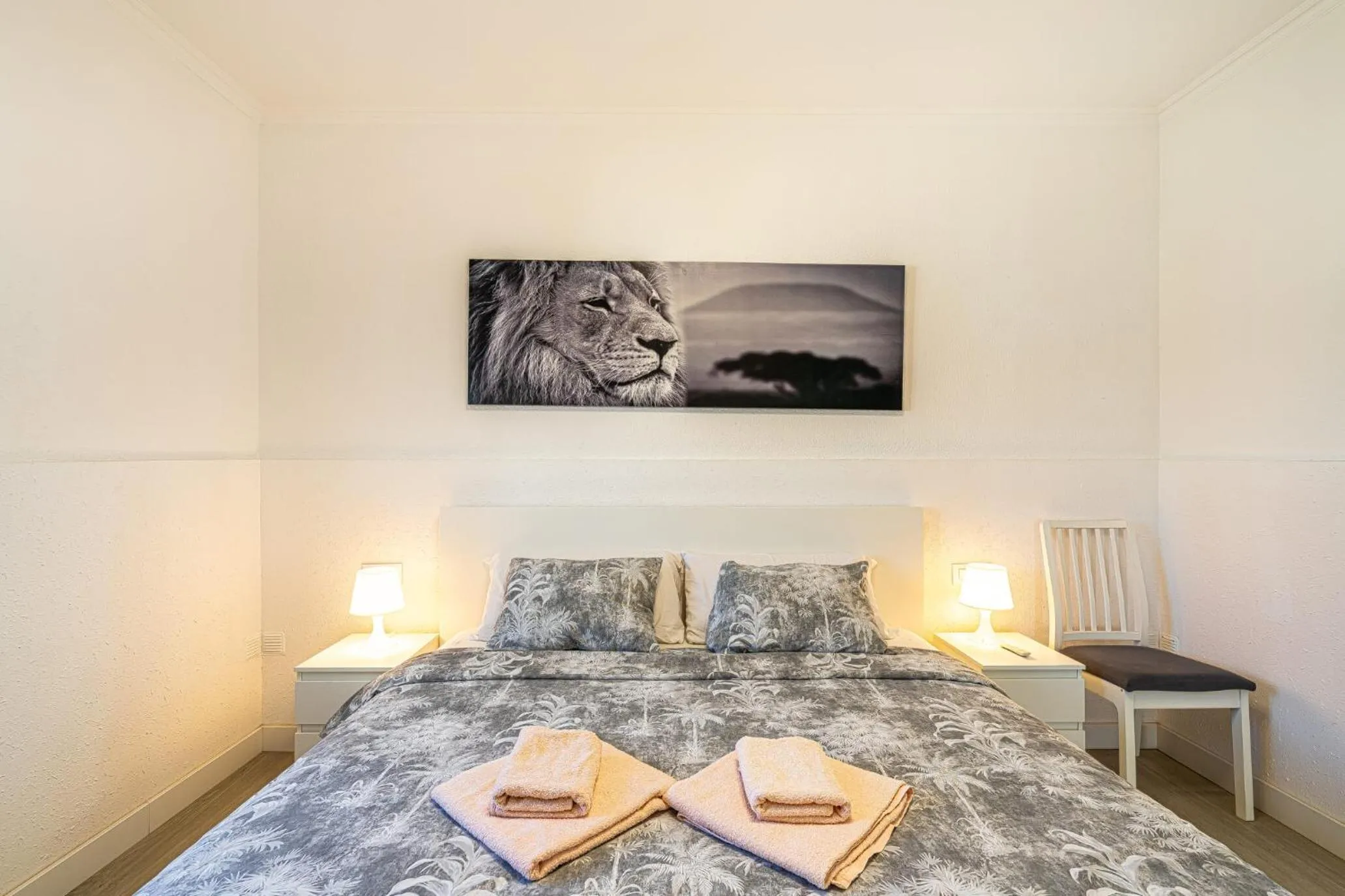 Bedroom, Bed in Villa Costa Adeje