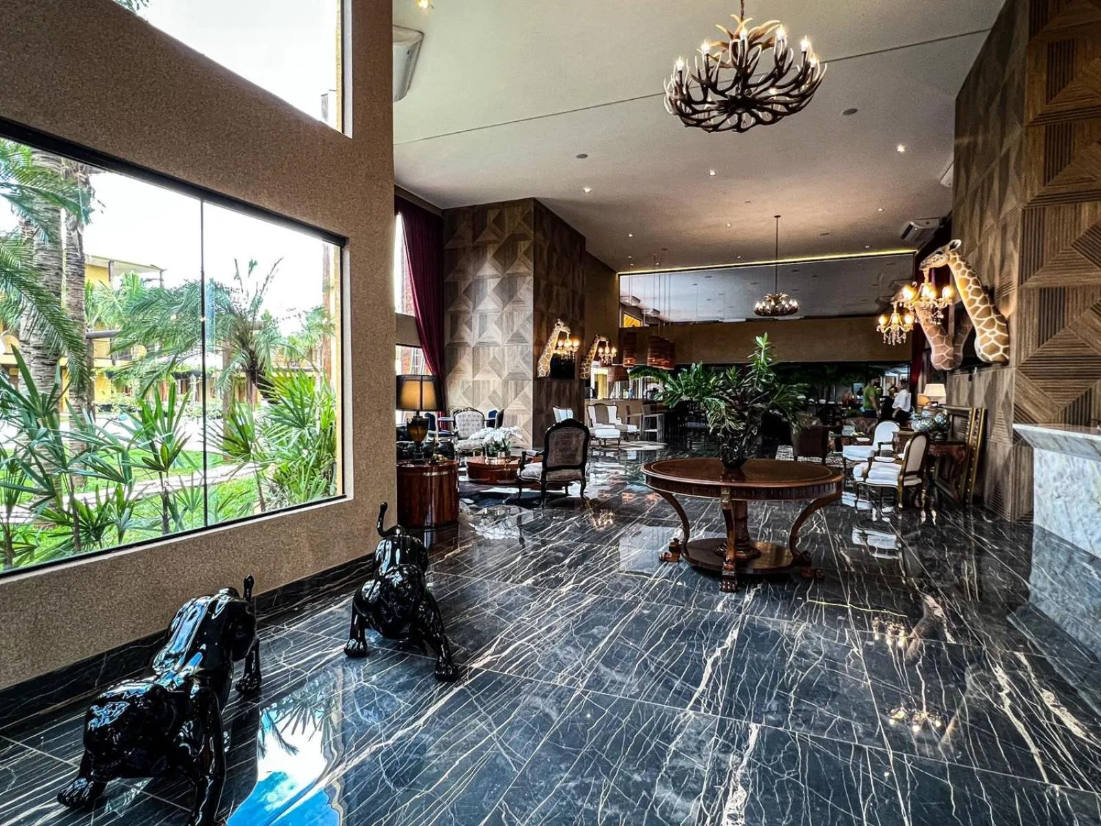 Lobby or reception in Wakanda Hotel