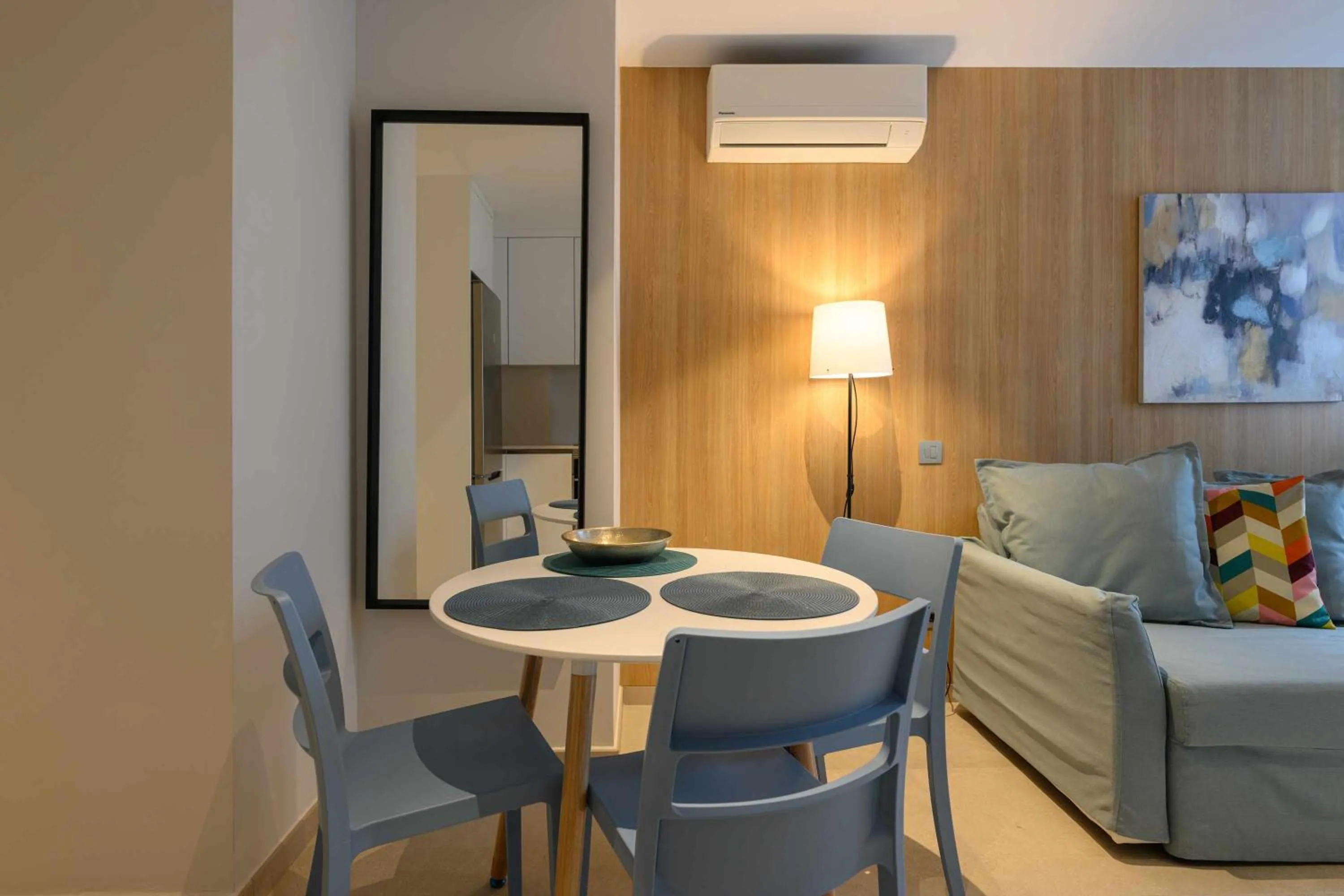 Dining area in Canteras Urban Beach