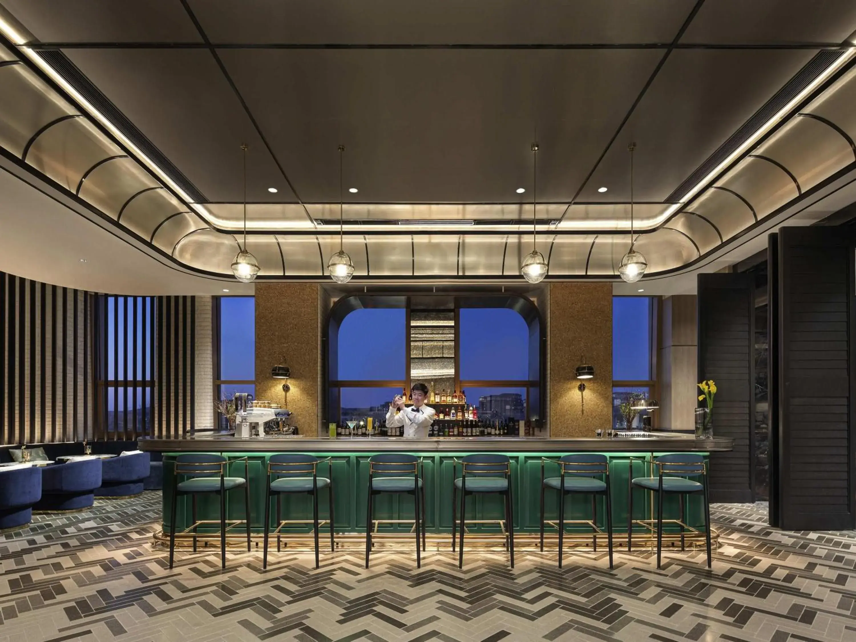 Lounge or bar in Sofitel Xiong An Lounge or bar in Sofitel Xiong An