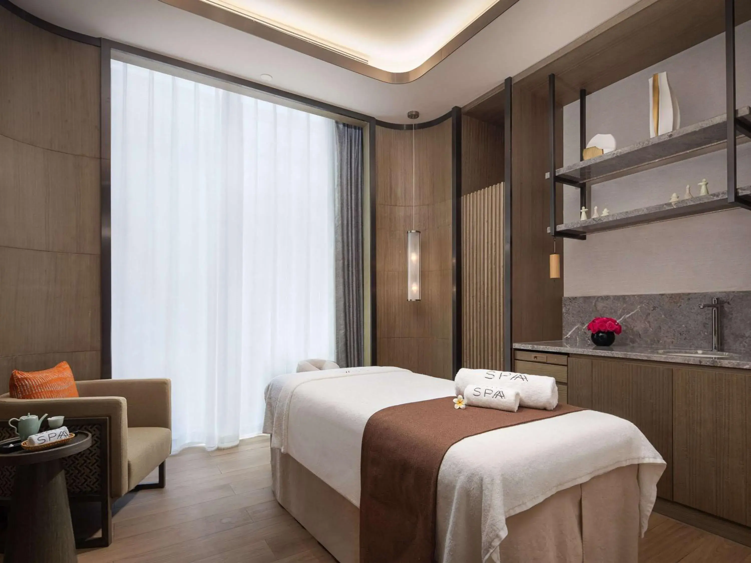 Spa and wellness centre/facilities, Bed in Sofitel Xiong An Spa and wellness centre/facilities, Bed in Sofitel Xiong An
