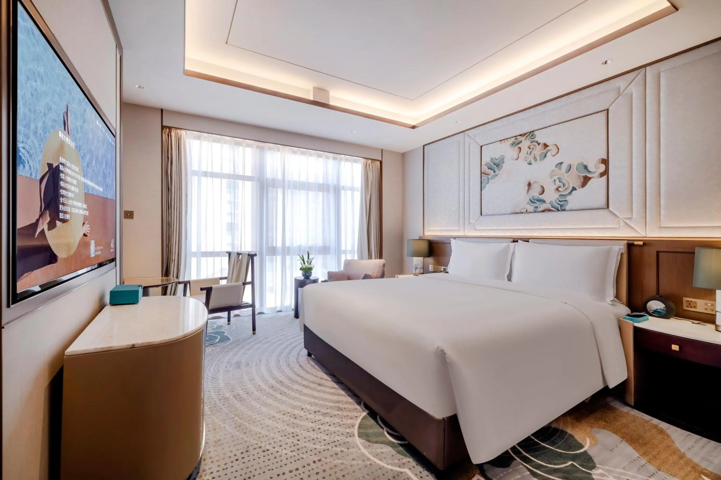 Bedroom, Bed in Sofitel Xiong An
