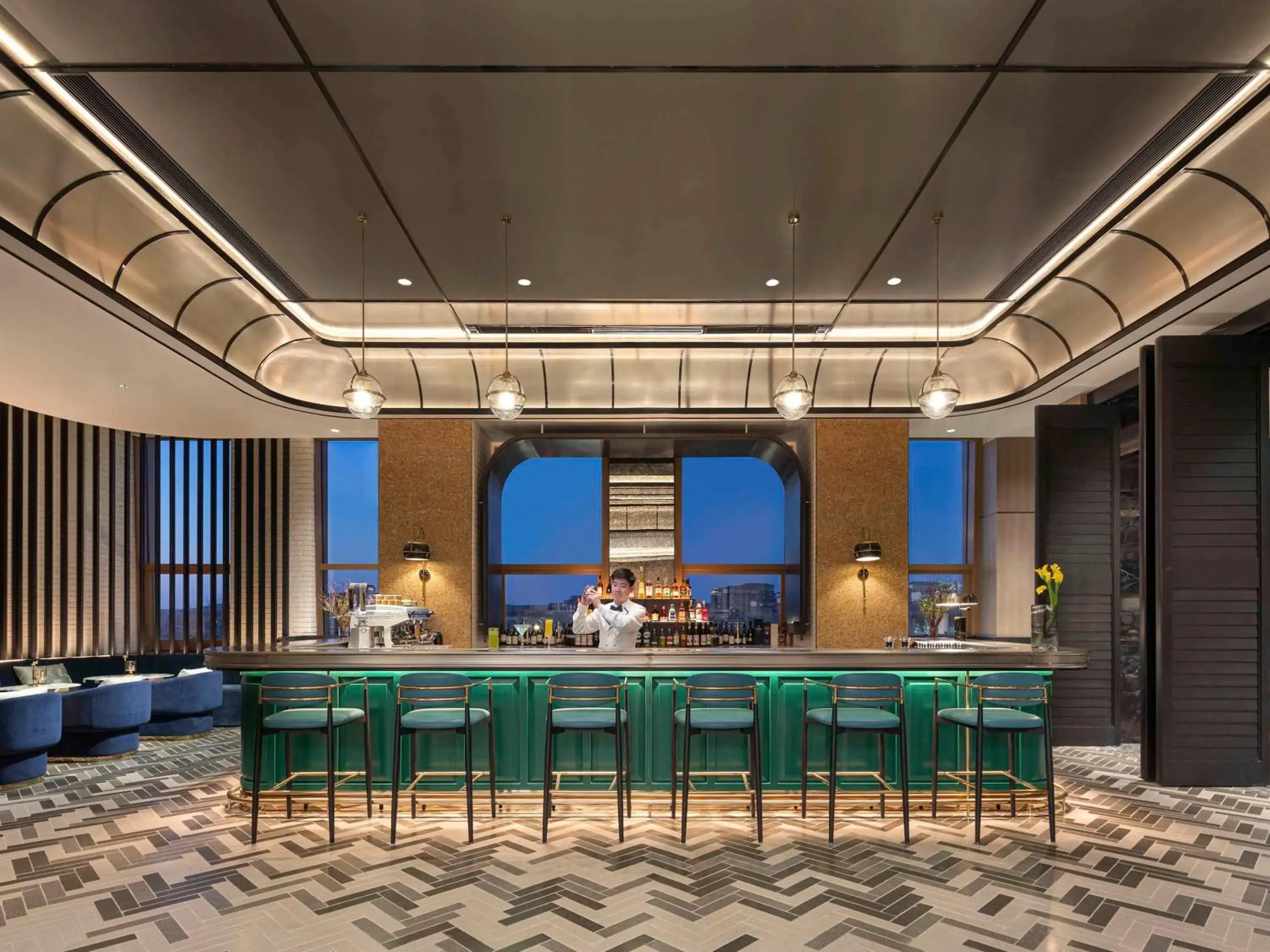 Lounge or bar in Sofitel Xiong An Lounge or bar in Sofitel Xiong An
