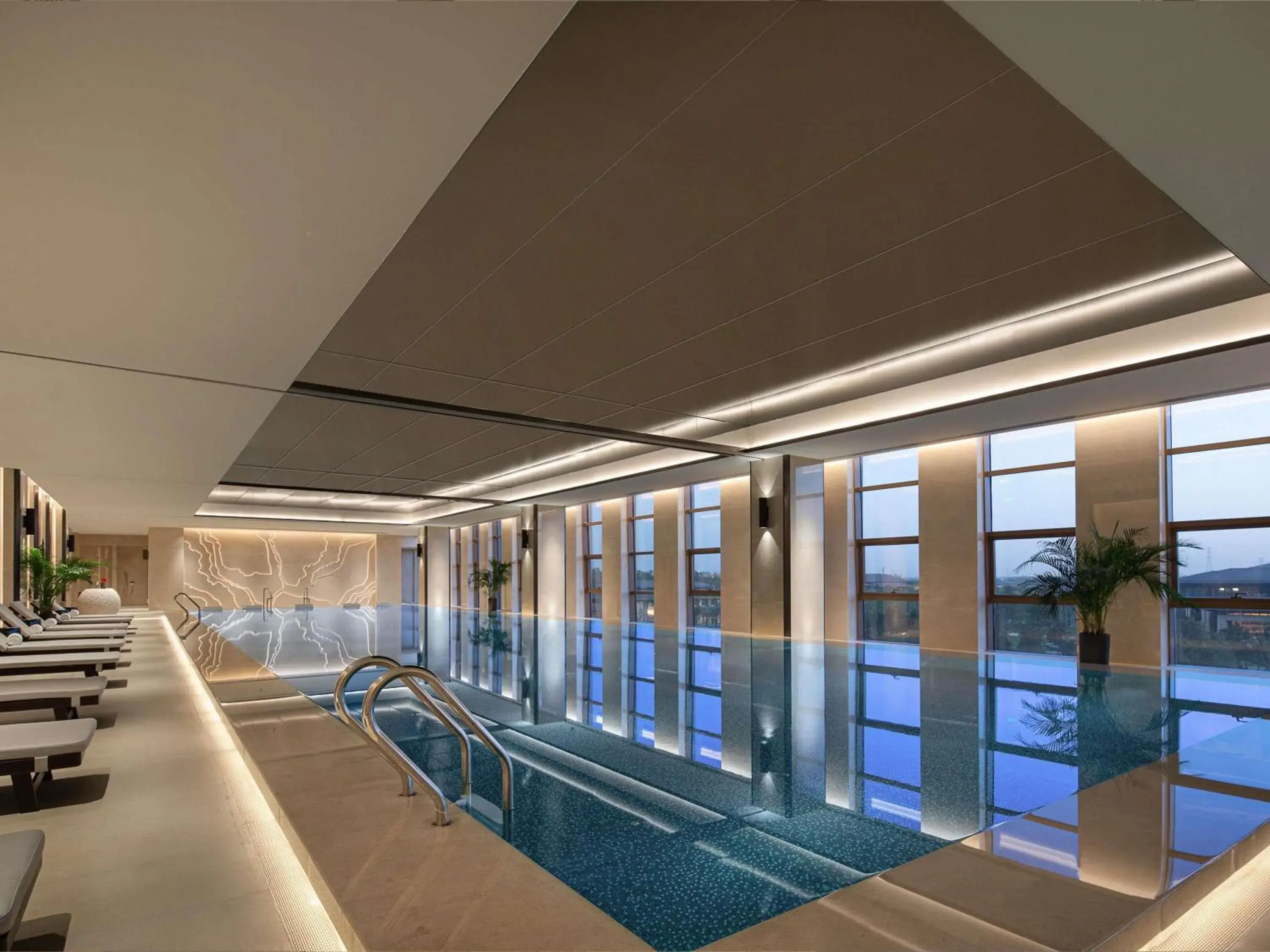 Pool view in Sofitel Xiong An Pool view in Sofitel Xiong An