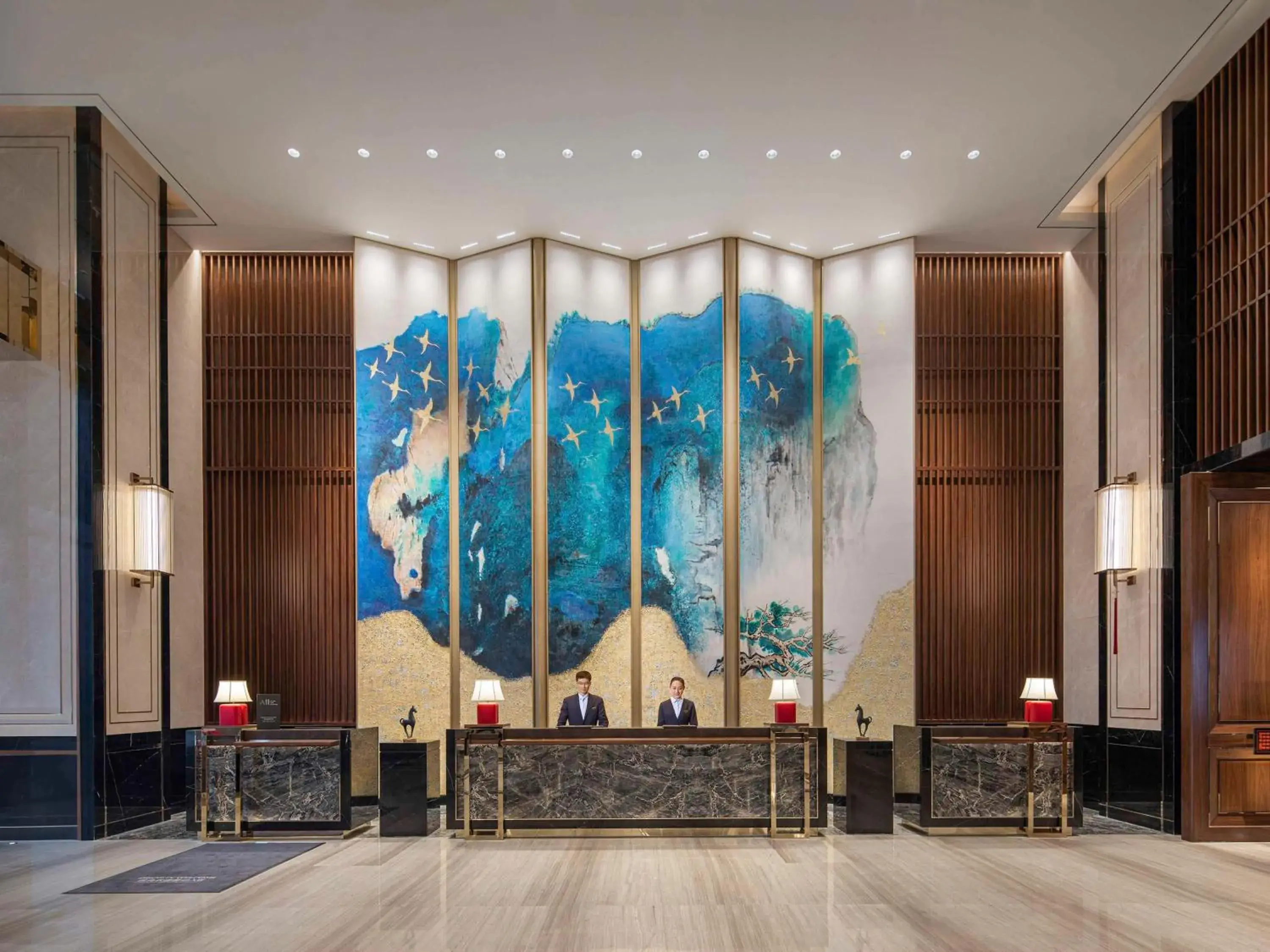 Lobby or reception in Sofitel Xiong An Lobby or reception in Sofitel Xiong An