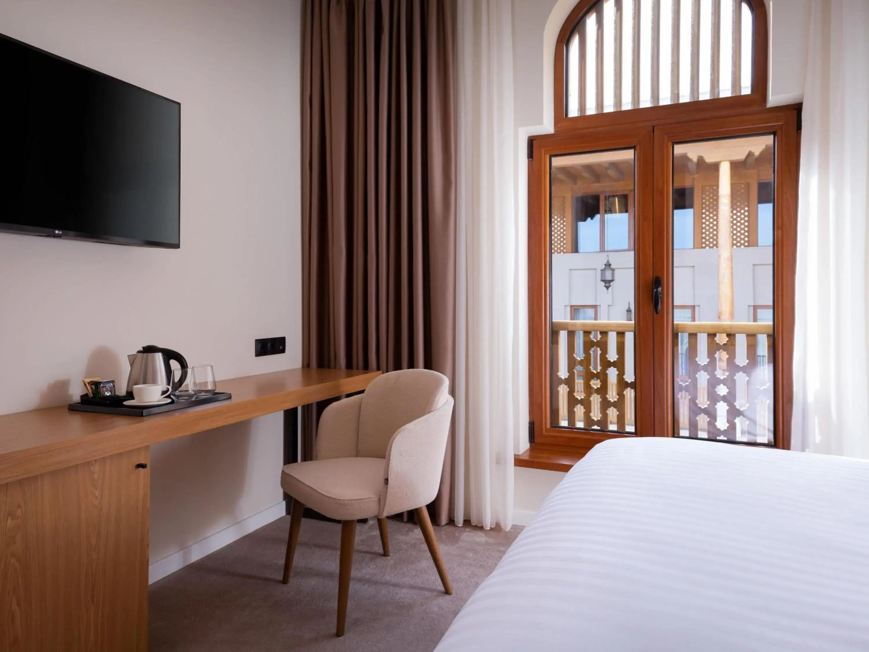 Bedroom, Bed in Mercure Bukhara Old Town Bedroom, Bed in Mercure Bukhara Old Town