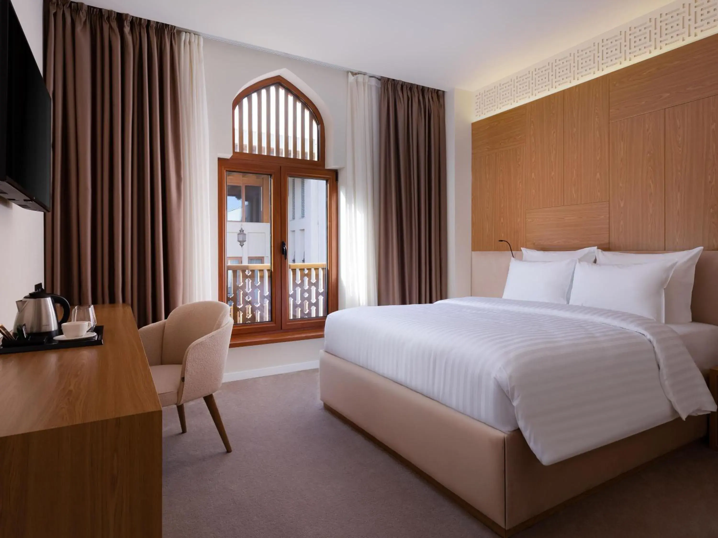 Bedroom, Bed in Mercure Bukhara Old Town Bedroom, Bed in Mercure Bukhara Old Town