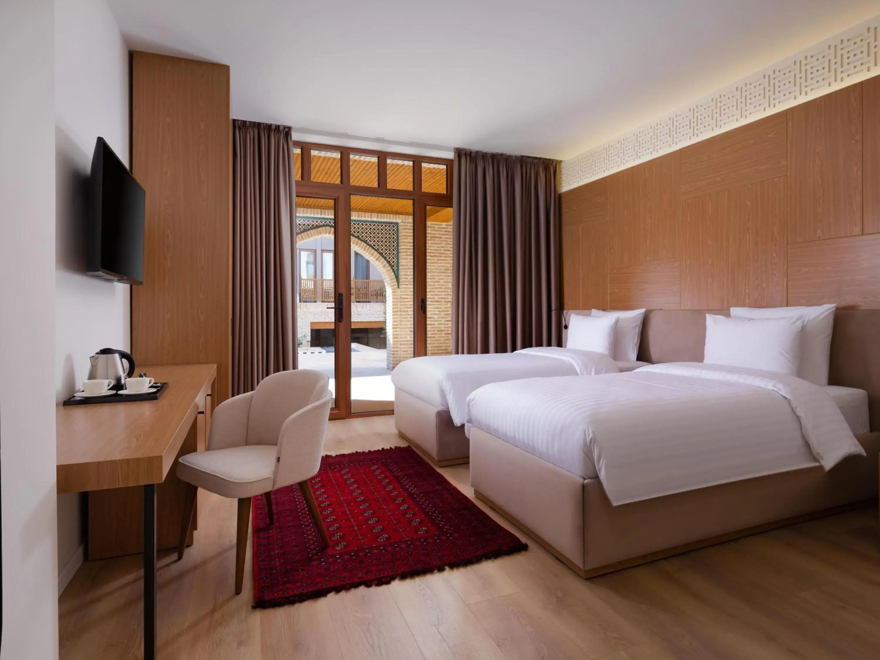 Bedroom, Bed in Mercure Bukhara Old Town Bedroom, Bed in Mercure Bukhara Old Town