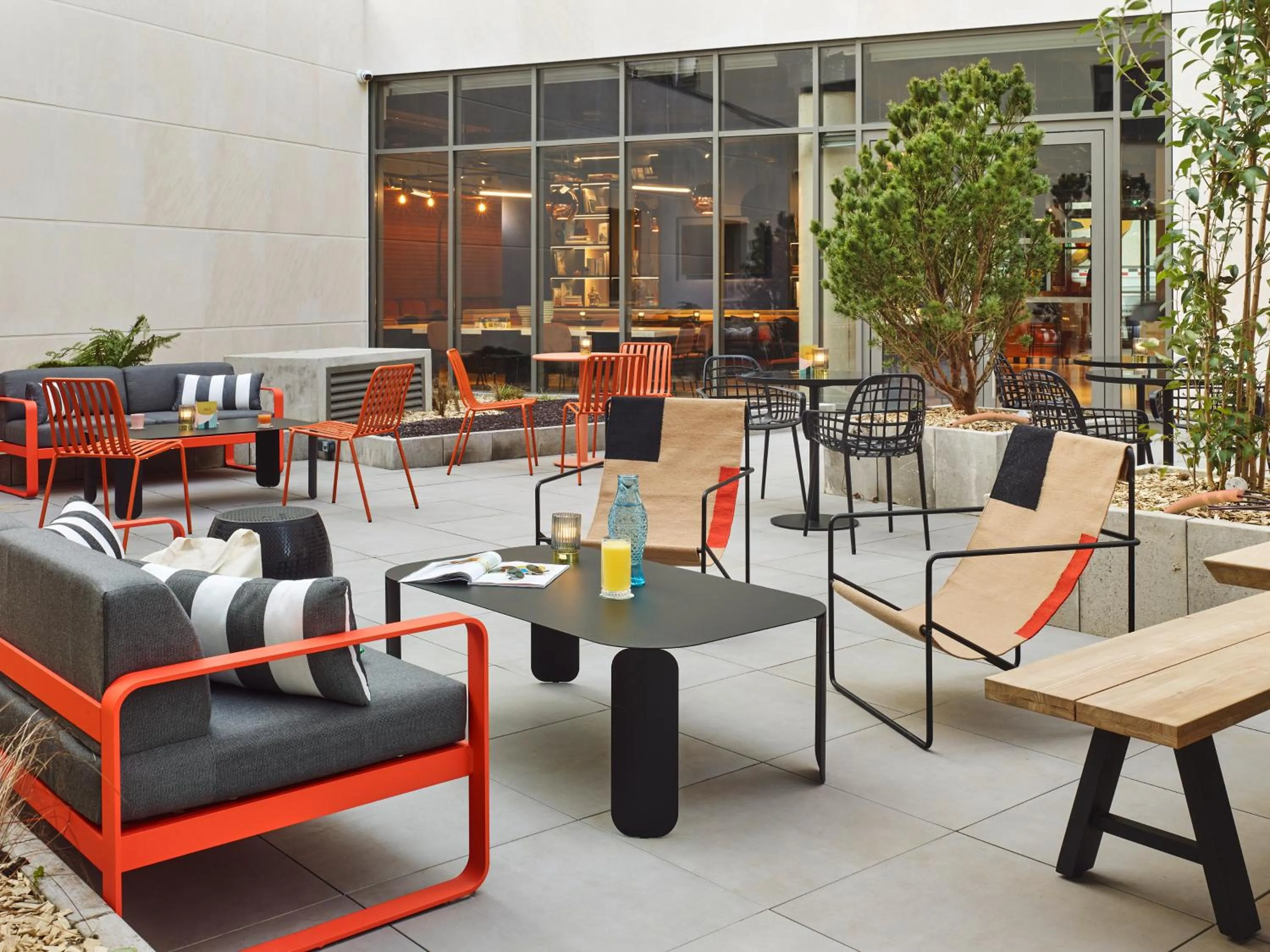 Patio in Tribe Paris Saint Ouen