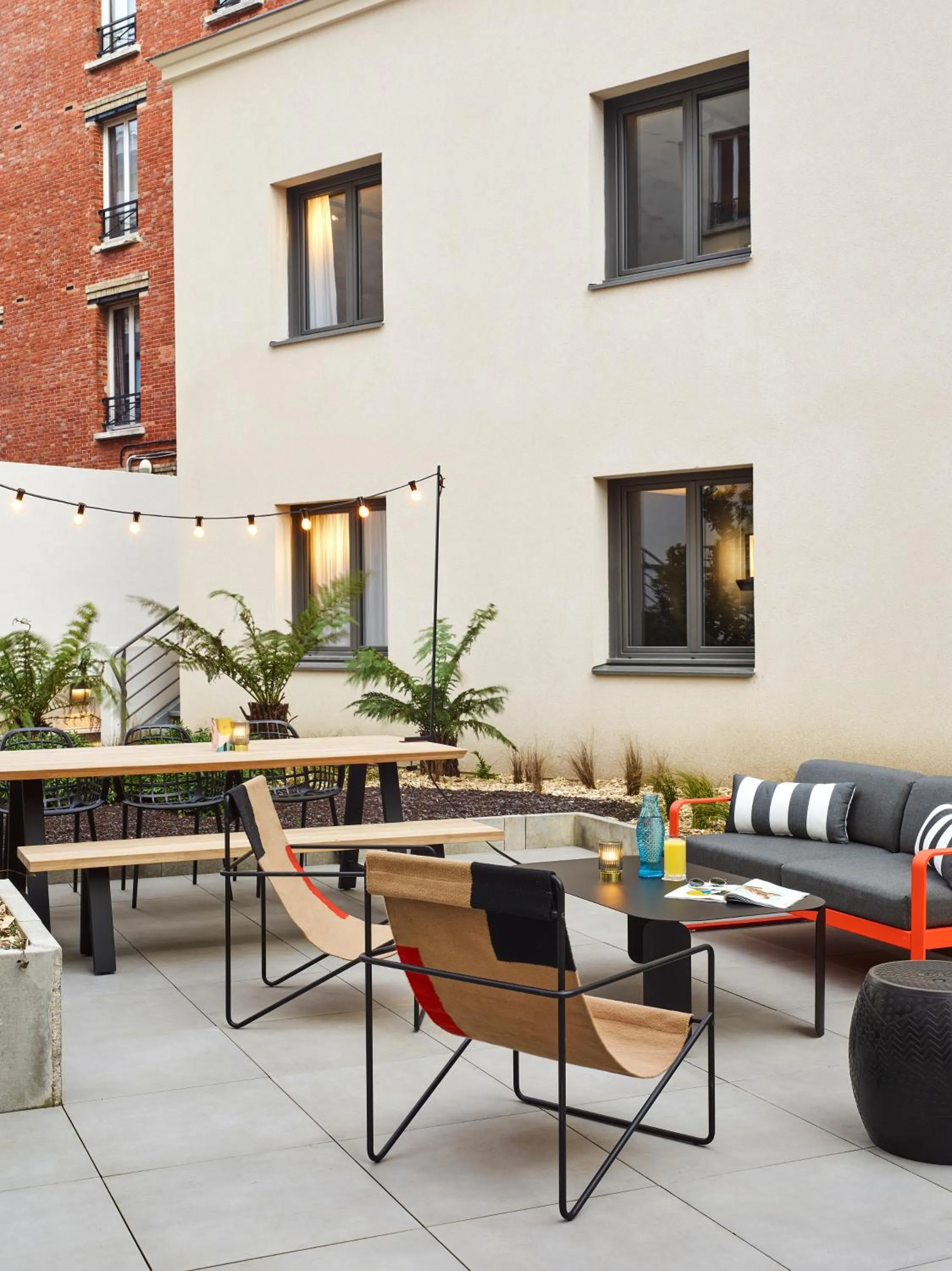 Patio in Tribe Paris Saint Ouen