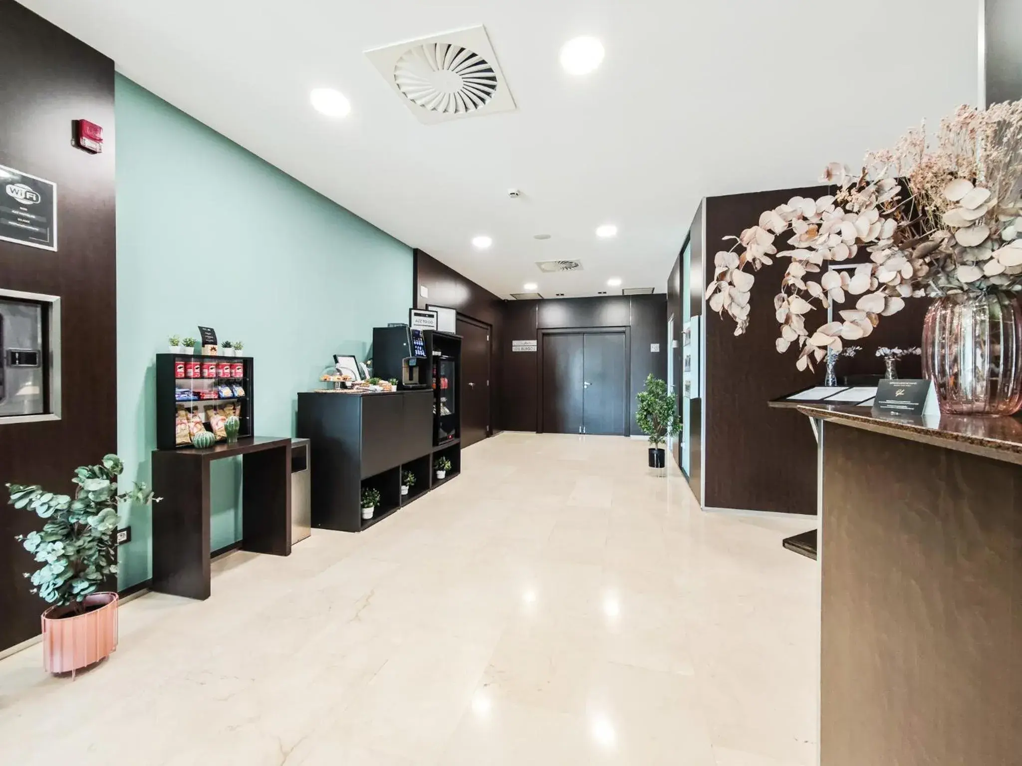 Lobby or reception in AZZ Pamplona Norte Hotel Lobby or reception in AZZ Pamplona Norte Hotel