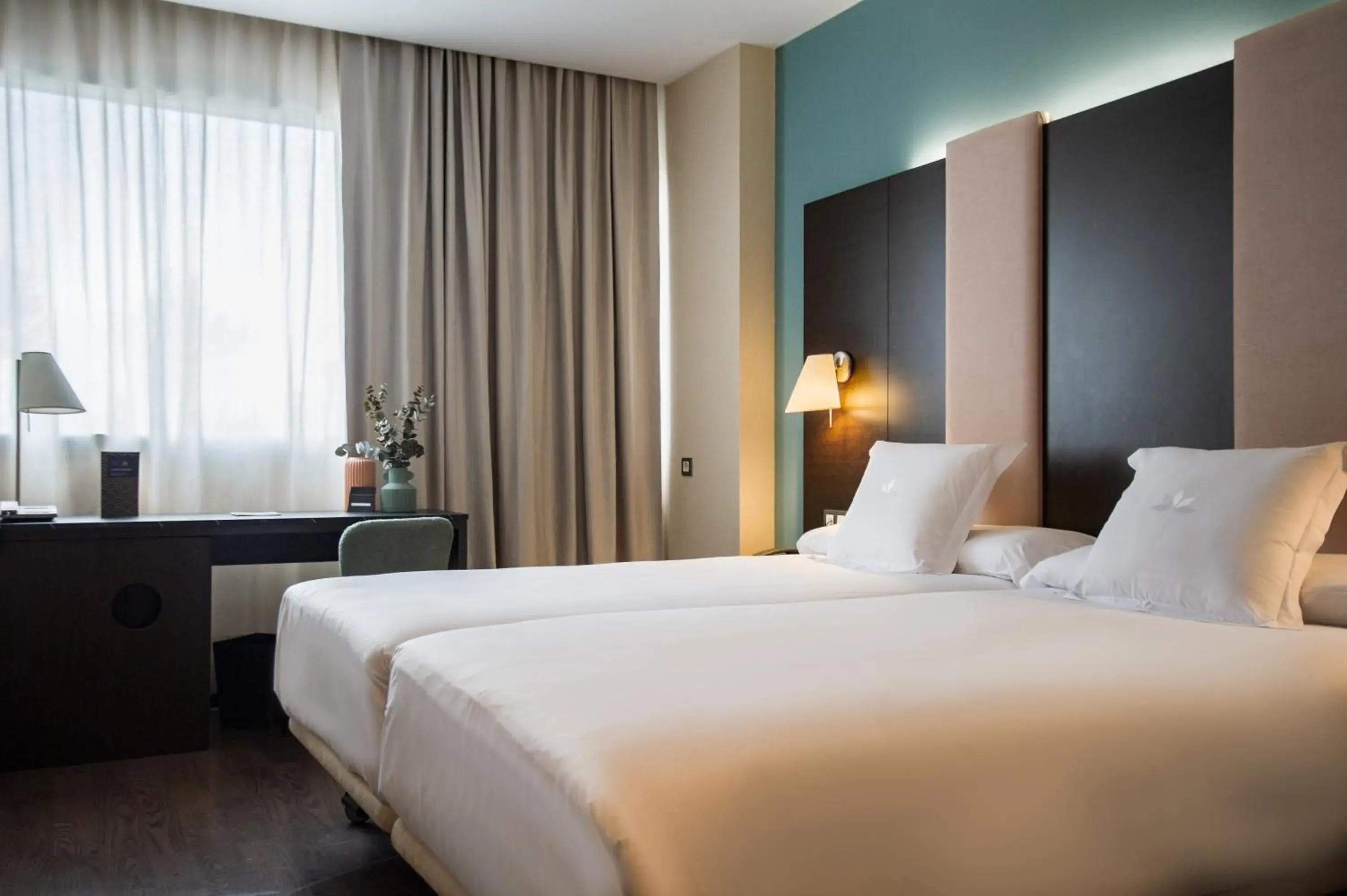 Bed in AZZ Pamplona Norte Hotel Bed in AZZ Pamplona Norte Hotel