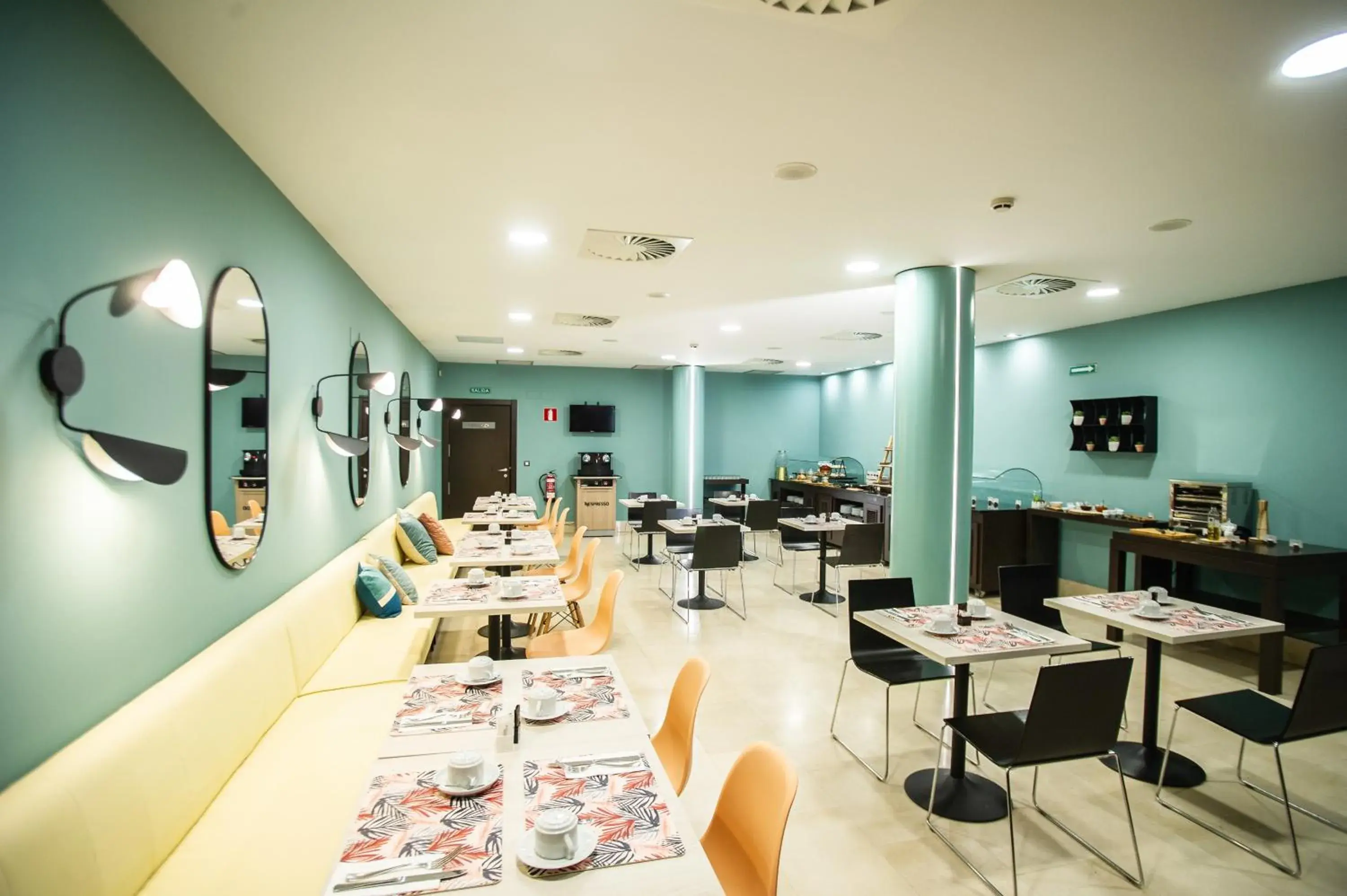 Breakfast in AZZ Pamplona Norte Hotel Breakfast in AZZ Pamplona Norte Hotel