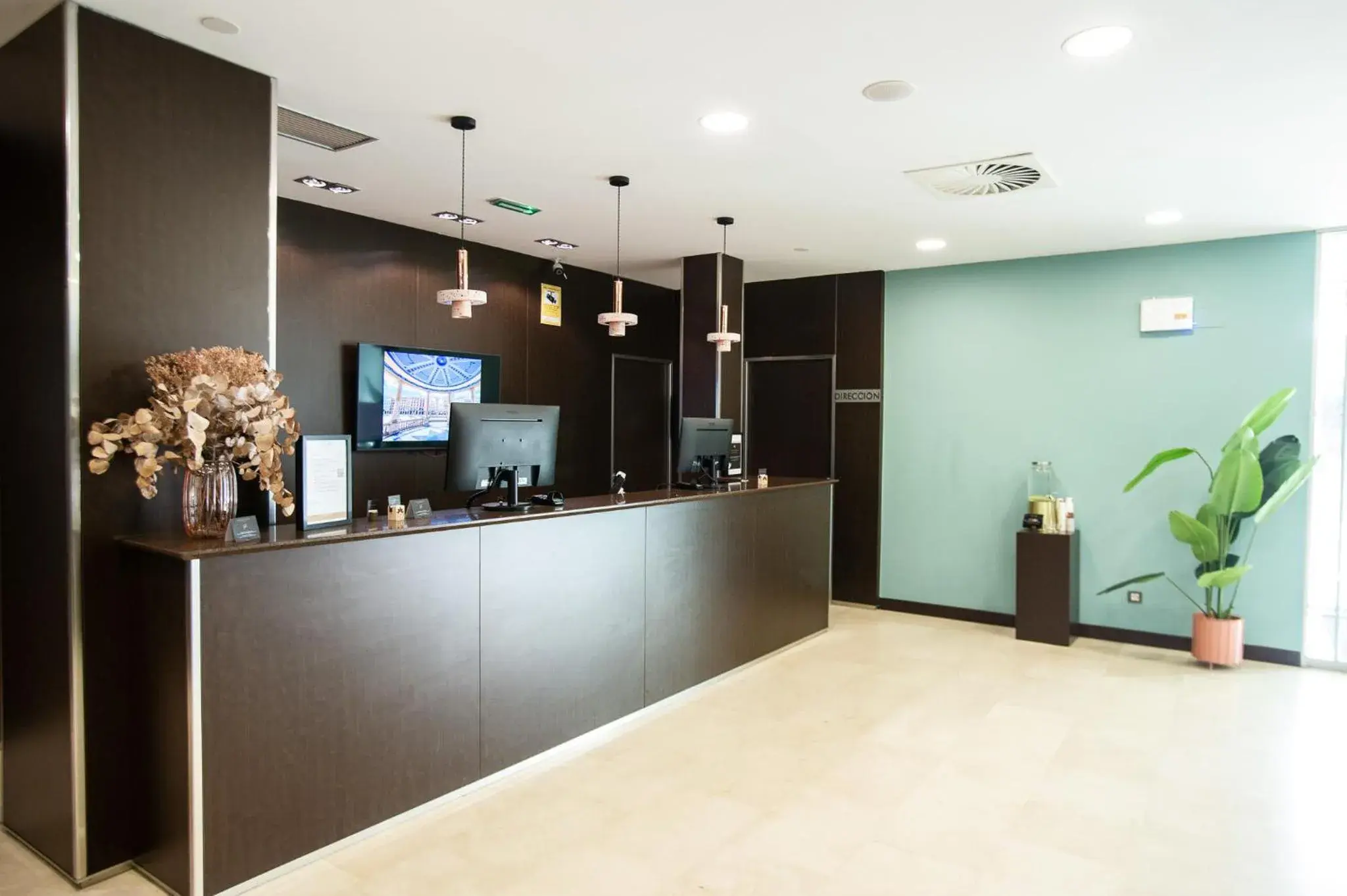 Lobby or reception in AZZ Pamplona Norte Hotel Lobby or reception in AZZ Pamplona Norte Hotel