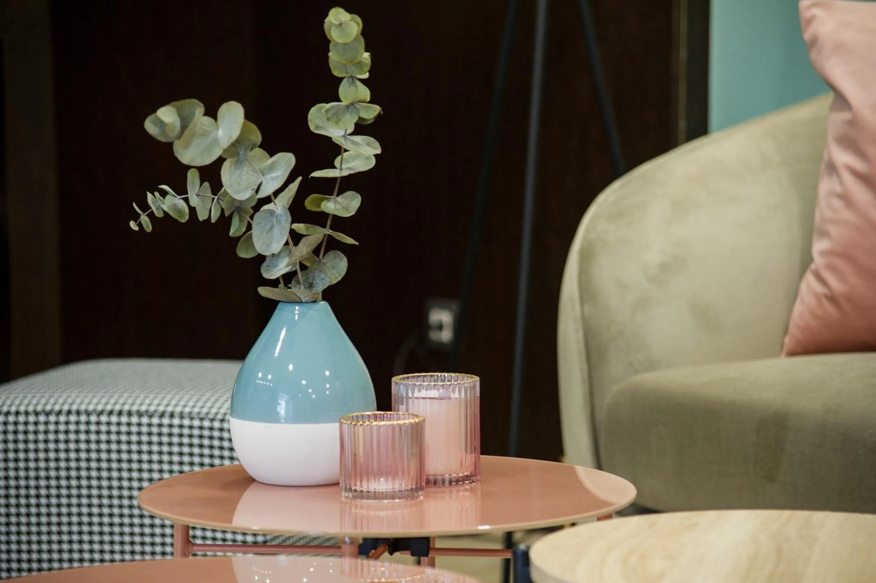 Decorative detail in AZZ Pamplona Norte Hotel