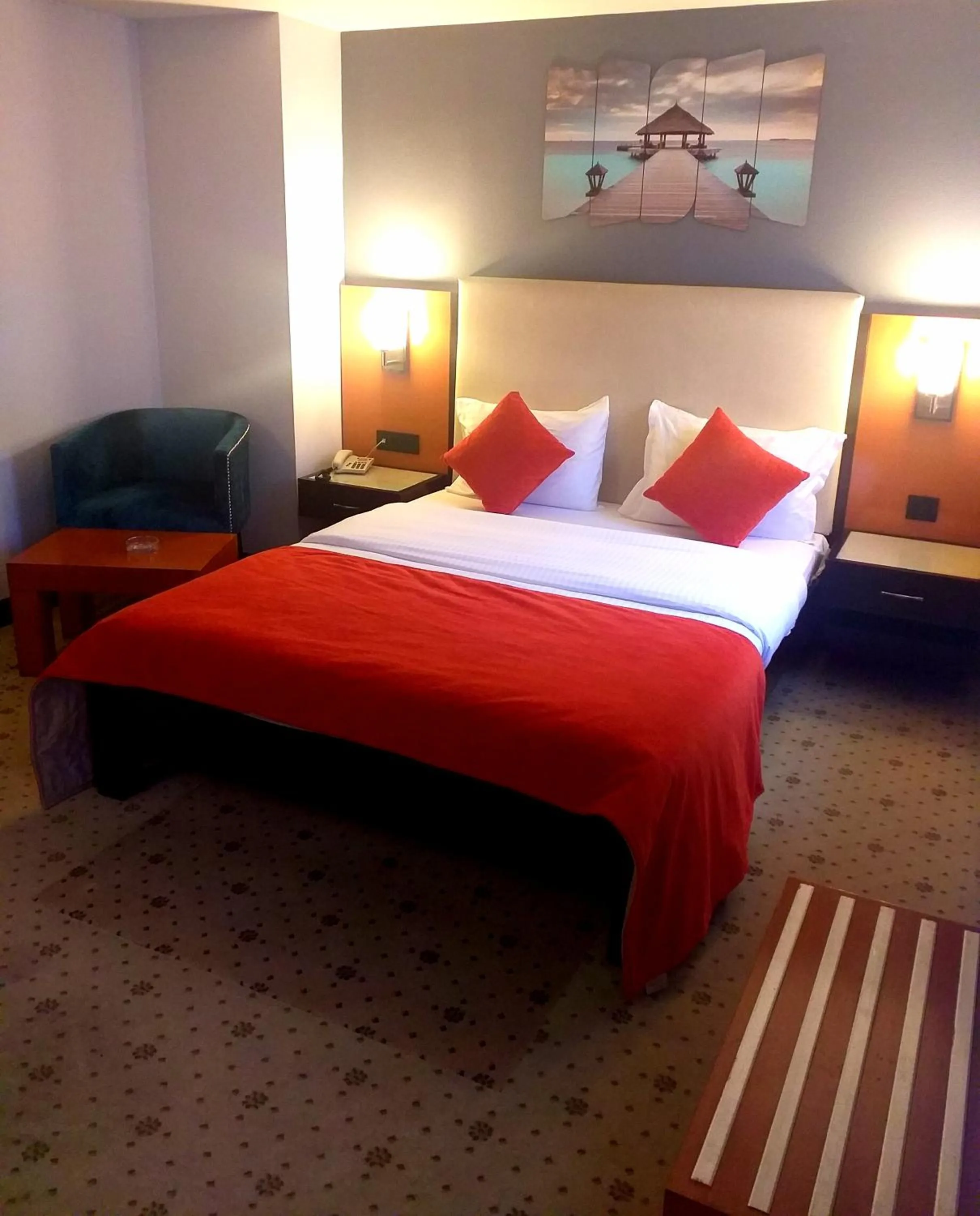 Bed in ZEO HOTEL merter