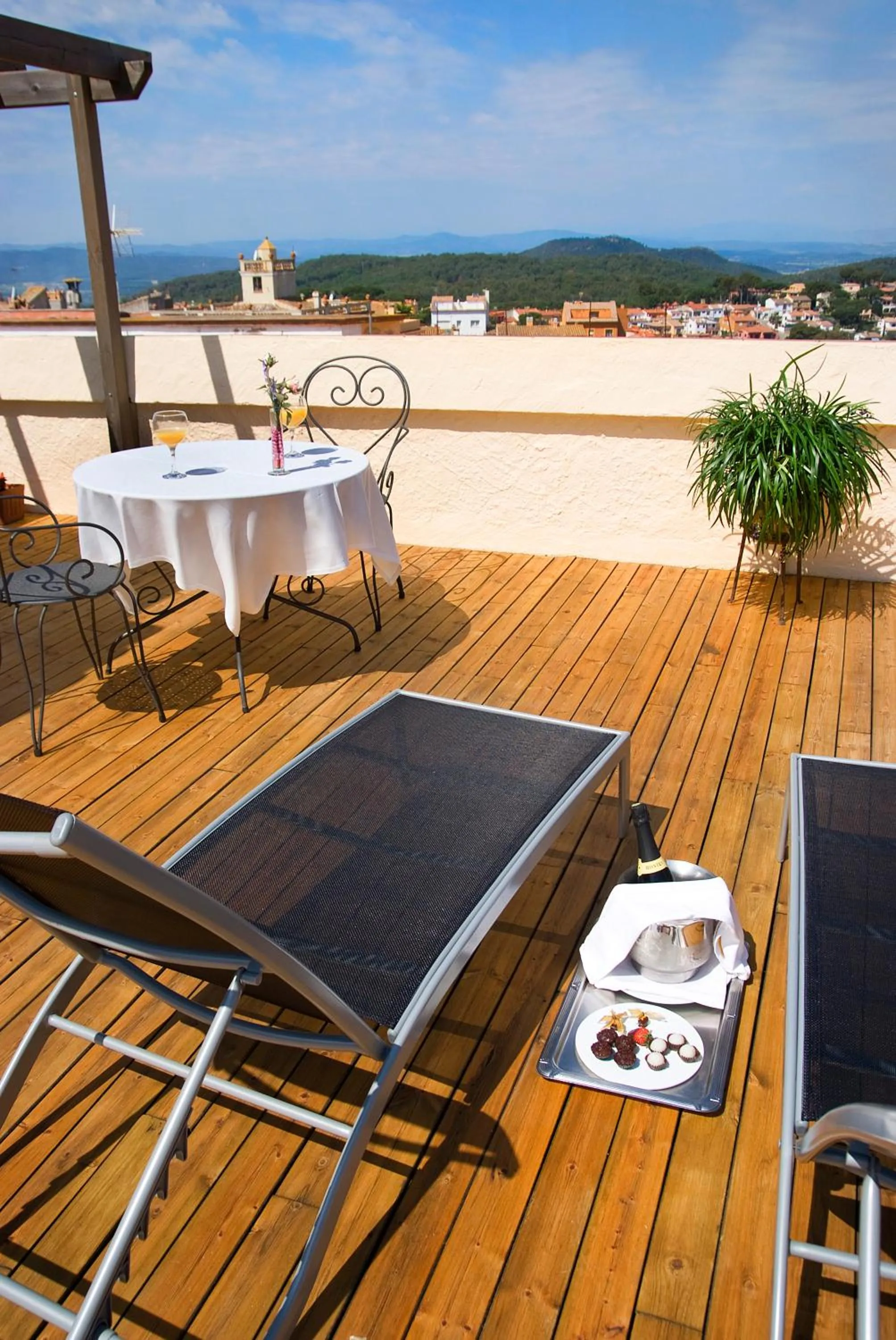 Balcony/Terrace in Hotel Rosa & Spa Begur