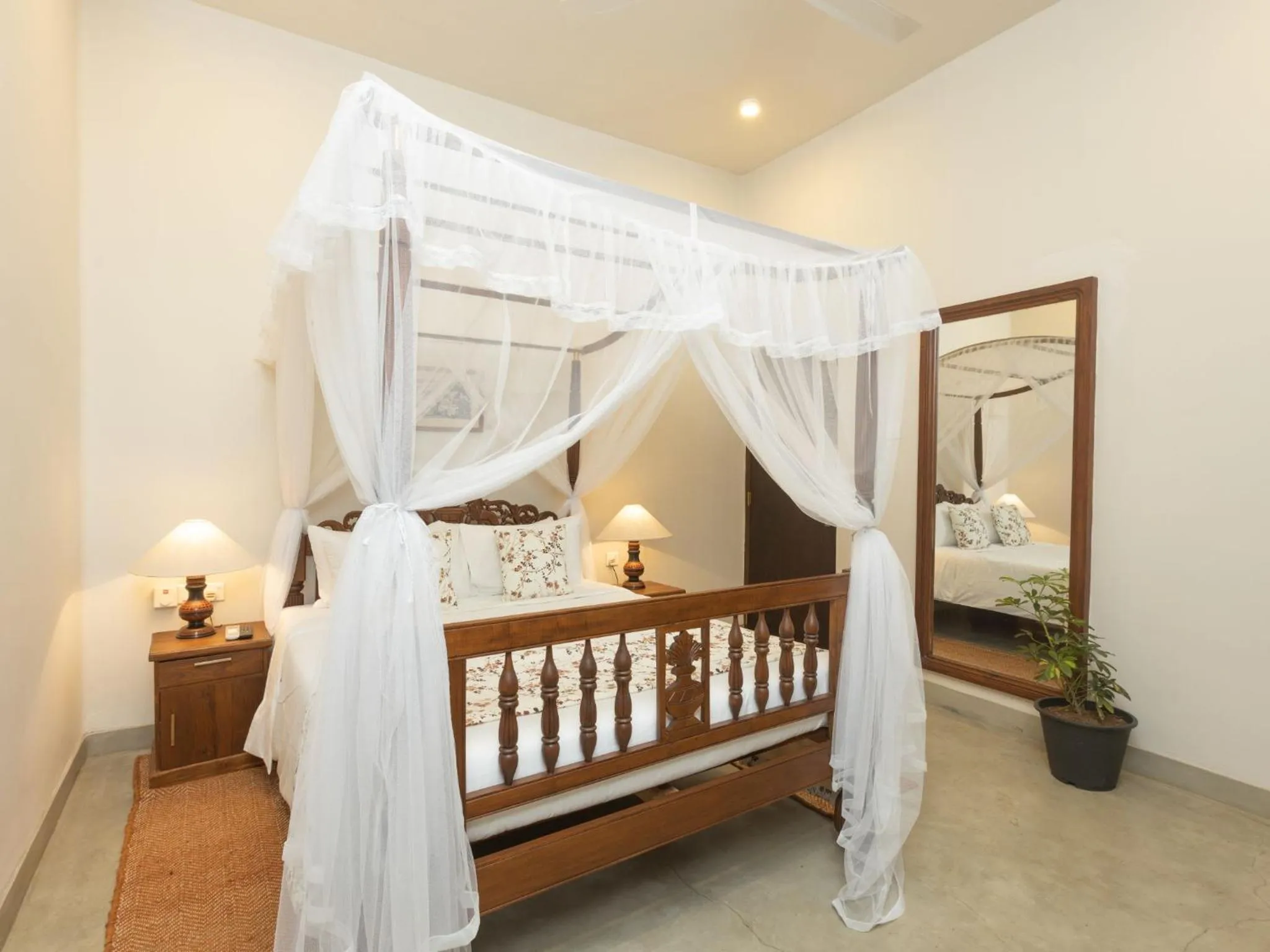 Bed in Edgar Mansion Kandy