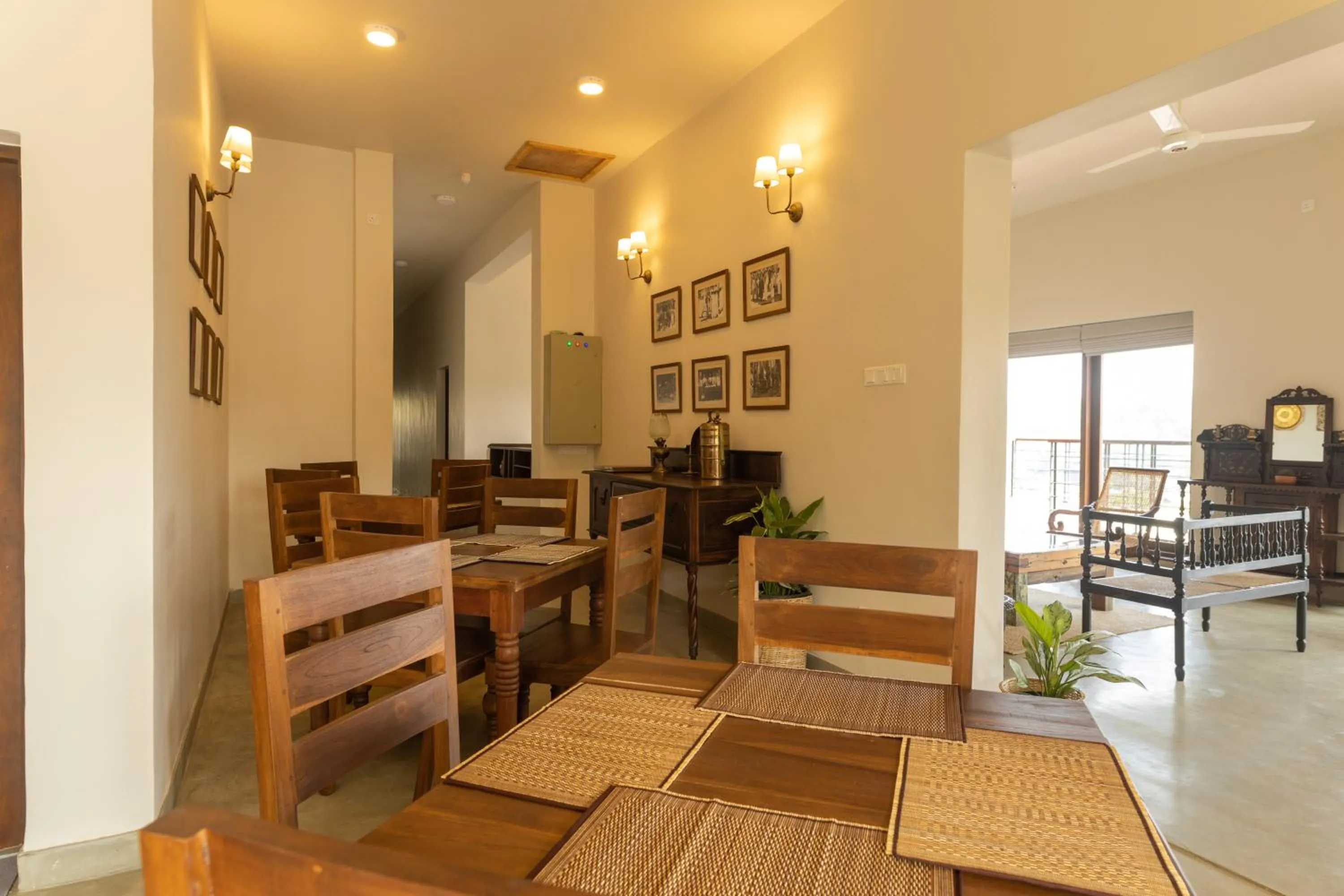 Dining area in Edgar Mansion Kandy
