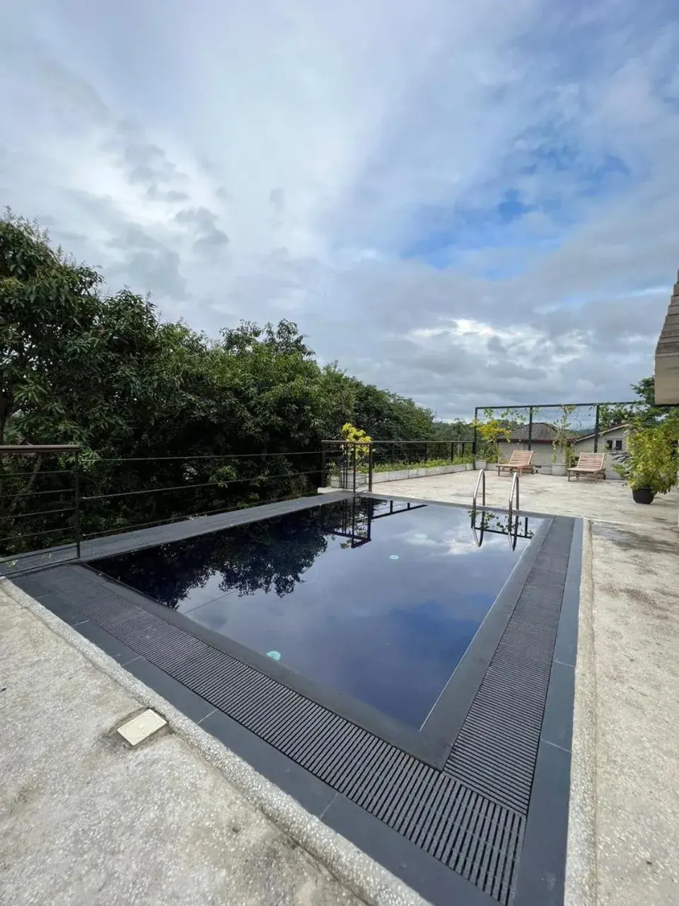 Pool view in Edgar Mansion Kandy Pool view in Edgar Mansion Kandy