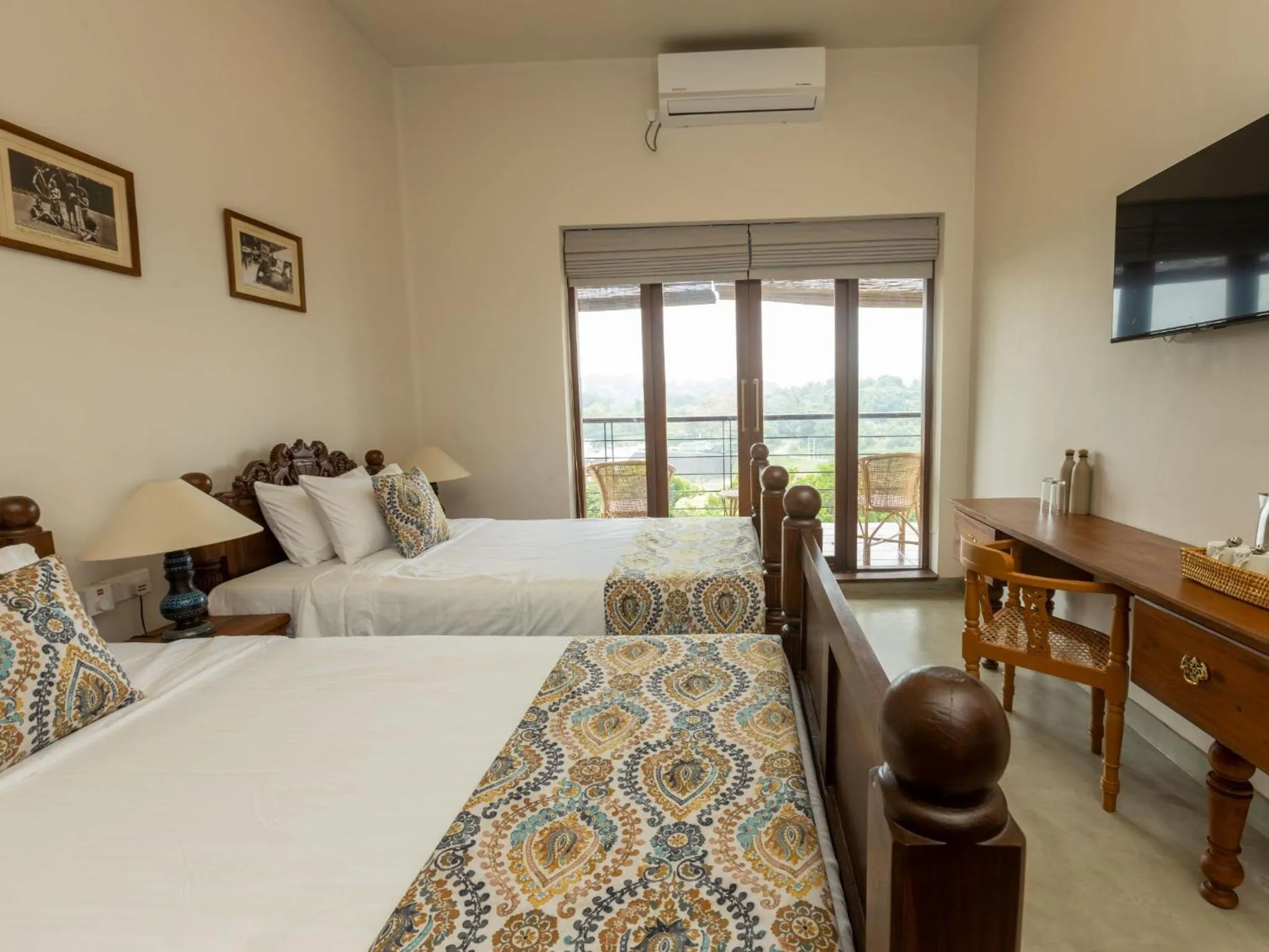 Bed in Edgar Mansion Kandy