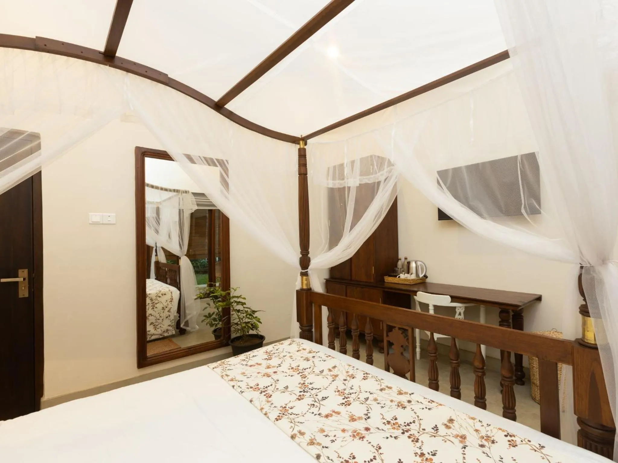 Bed in Edgar Mansion Kandy