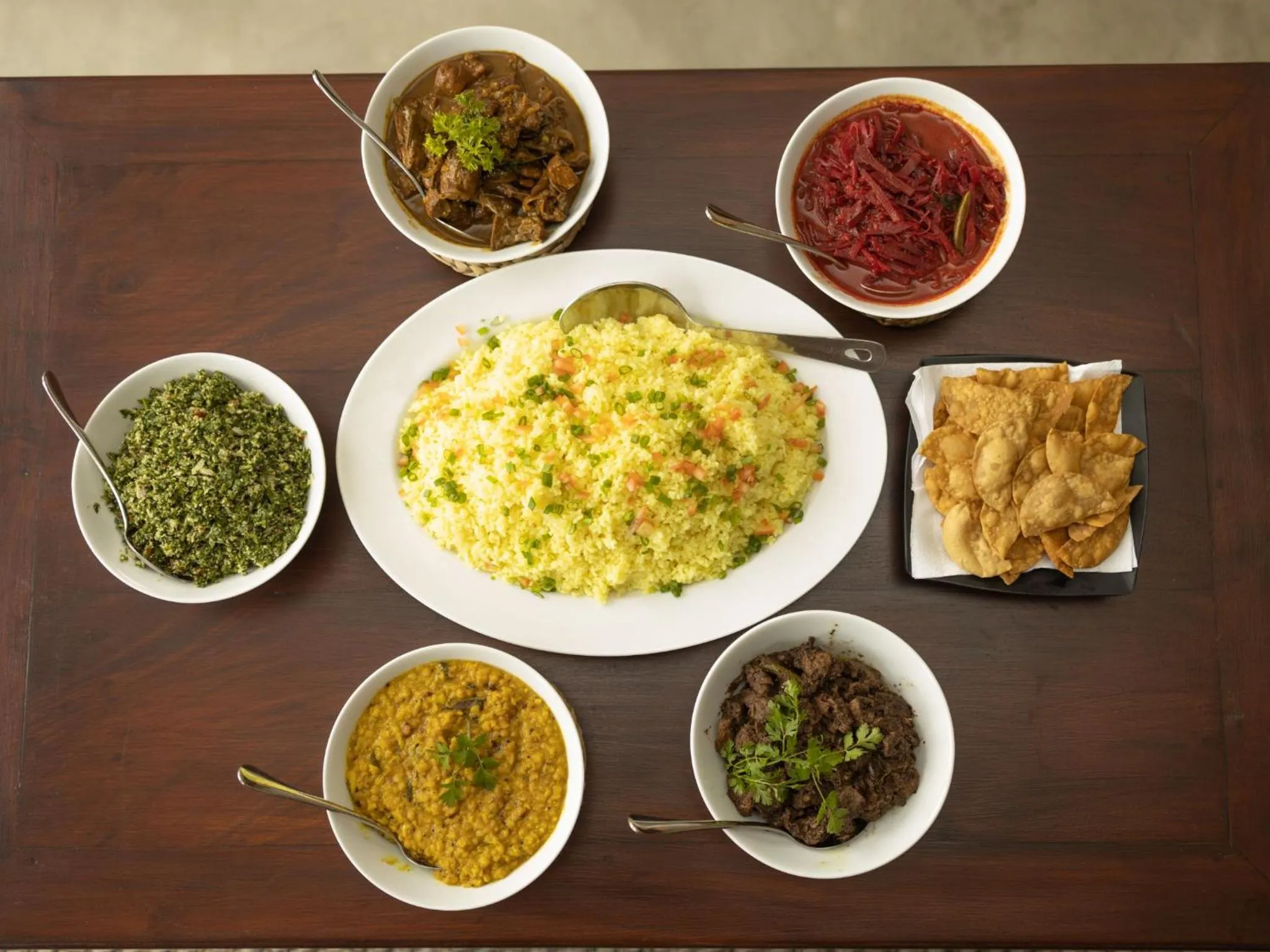 Food in Edgar Mansion Kandy