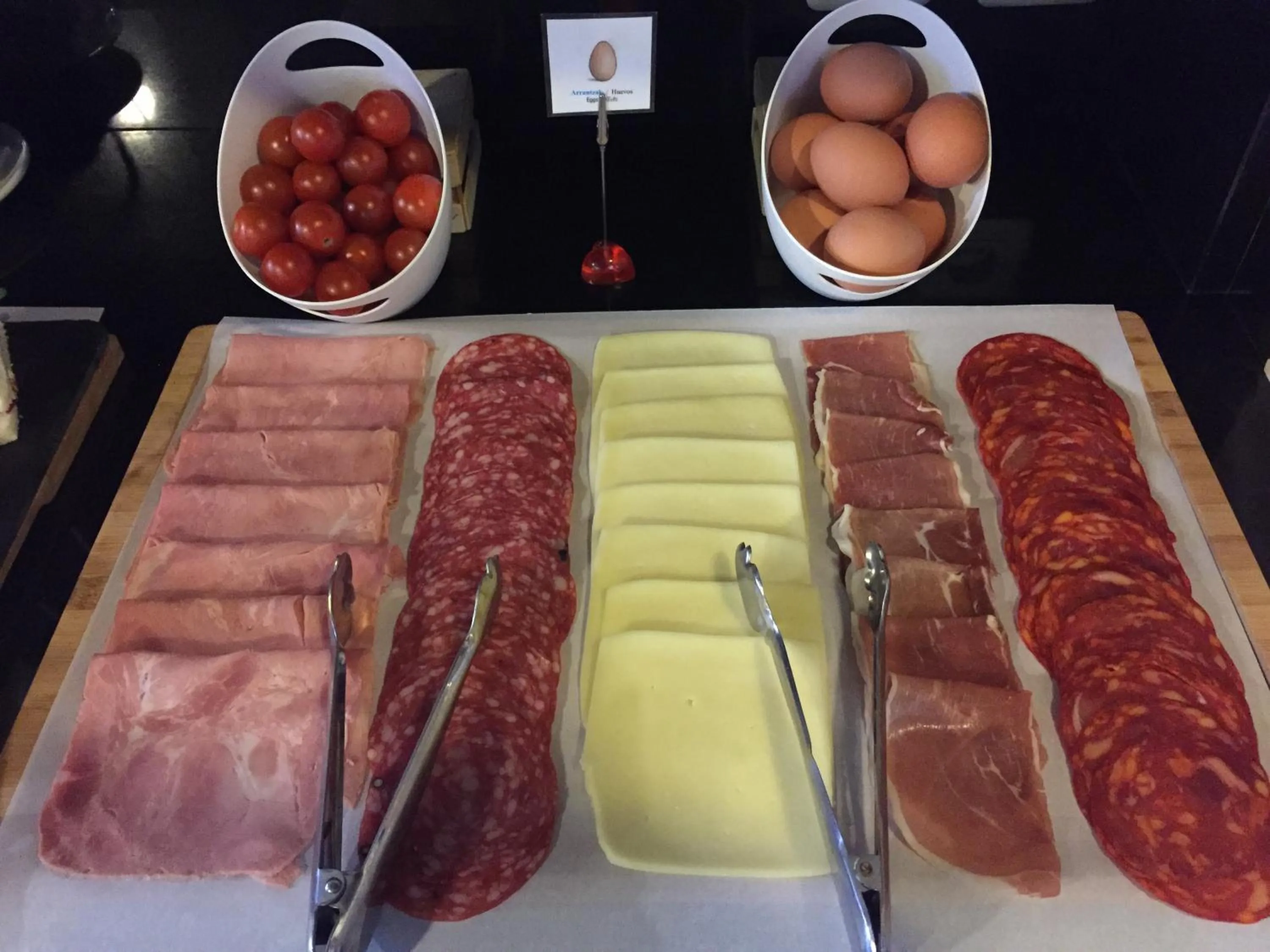 Food close-up in Hotel Artetxe