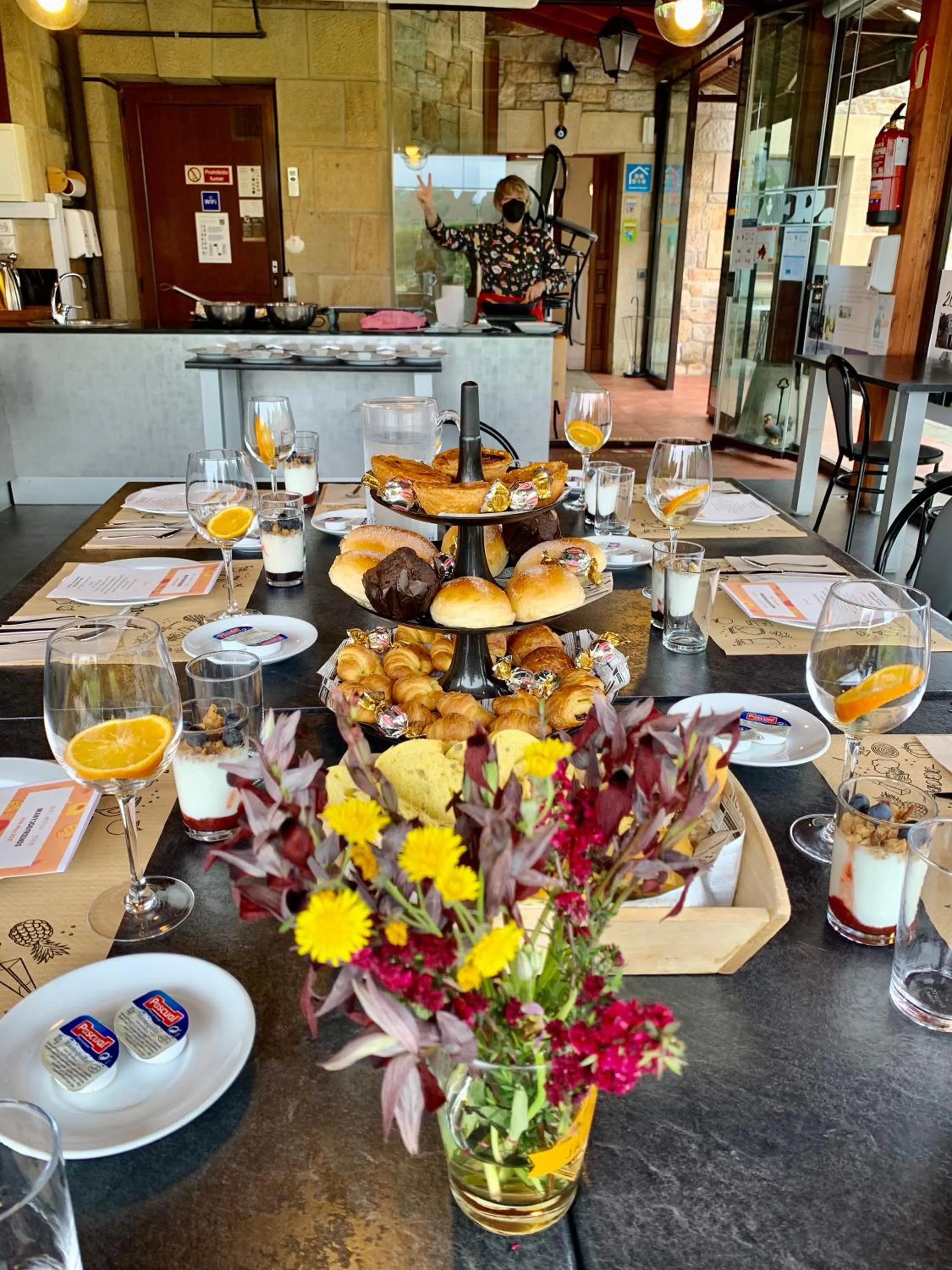 Food and drinks in Hotel Artetxe