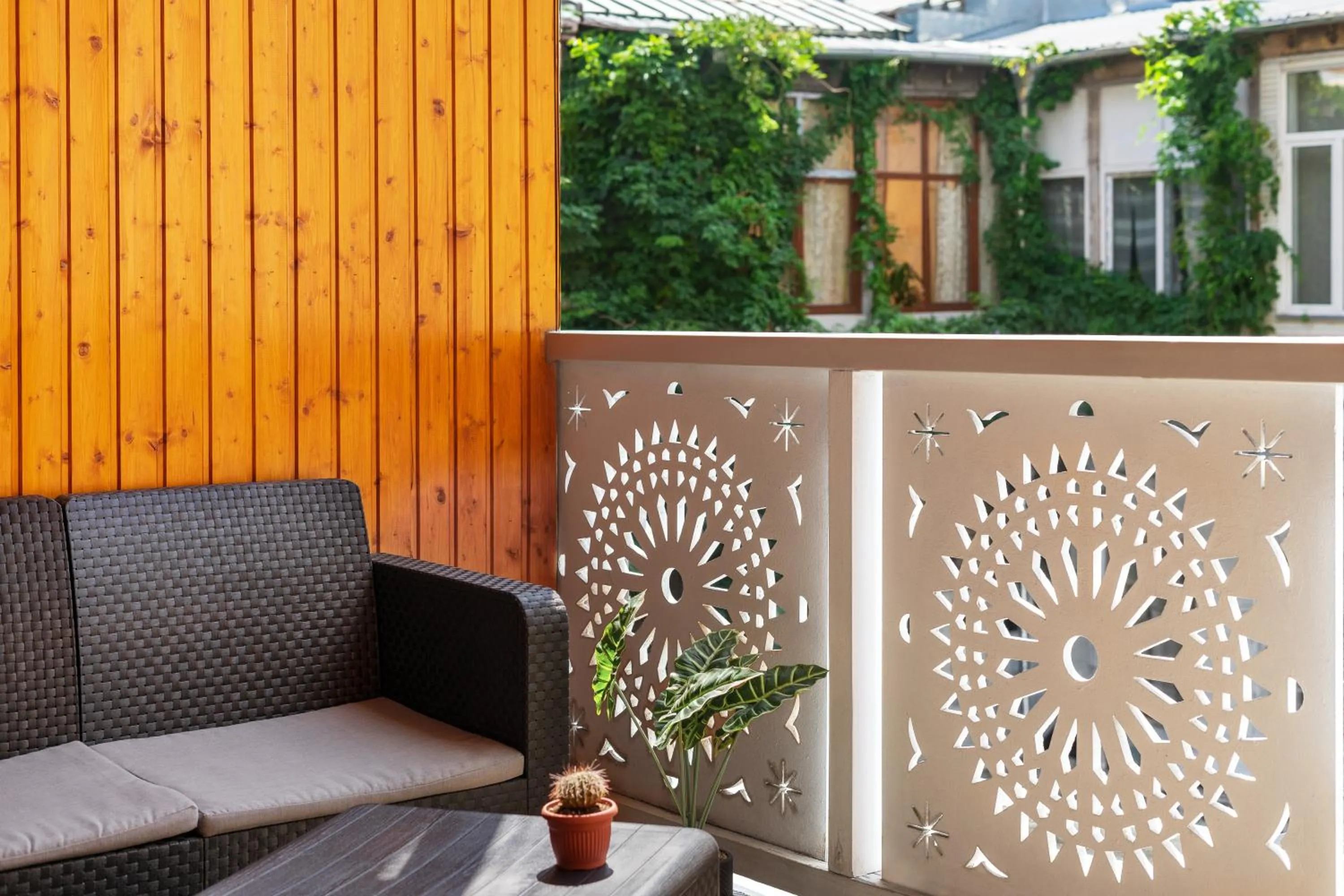 Balcony/Terrace in Alma Boutique Hotel