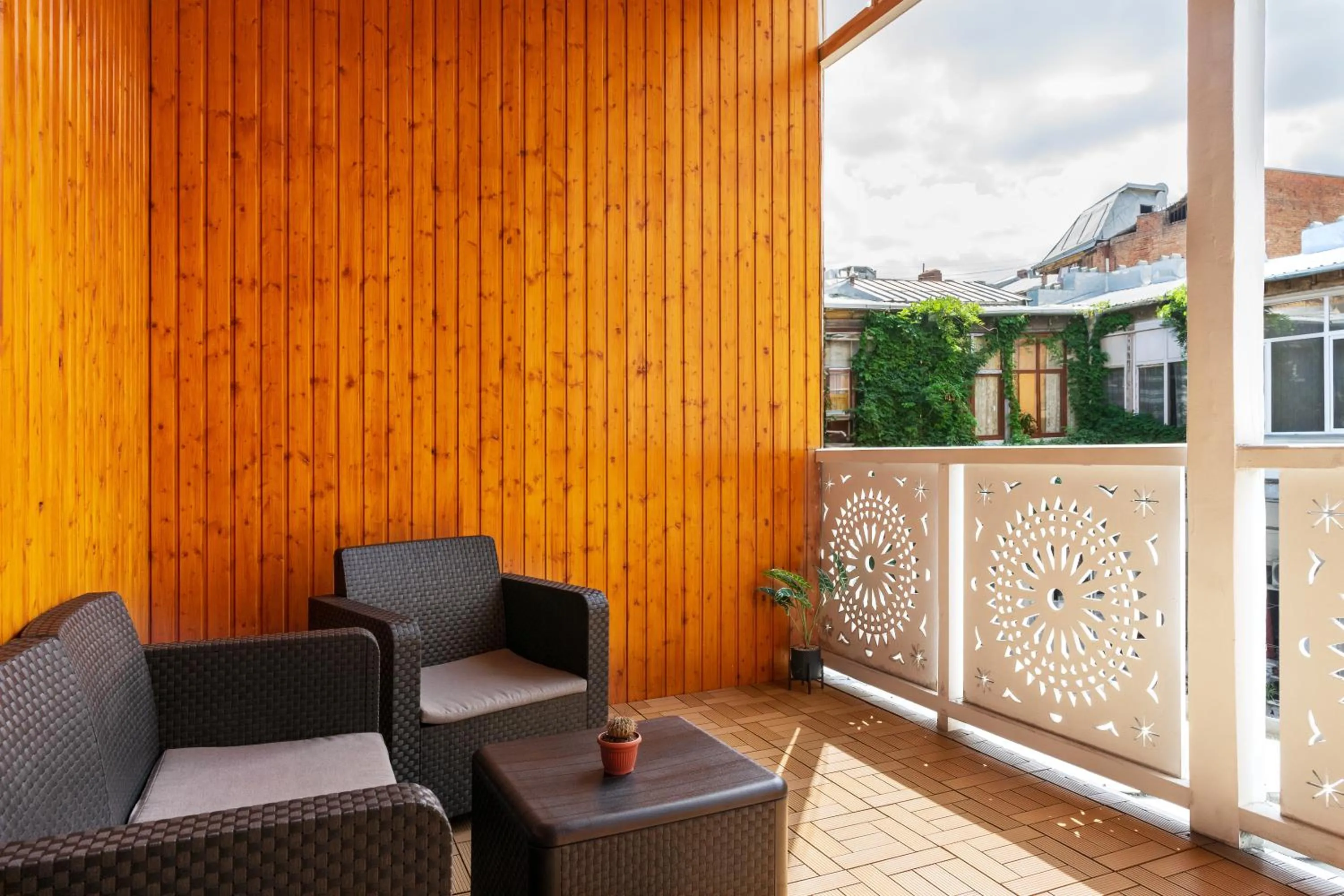 Balcony/Terrace in Alma Boutique Hotel