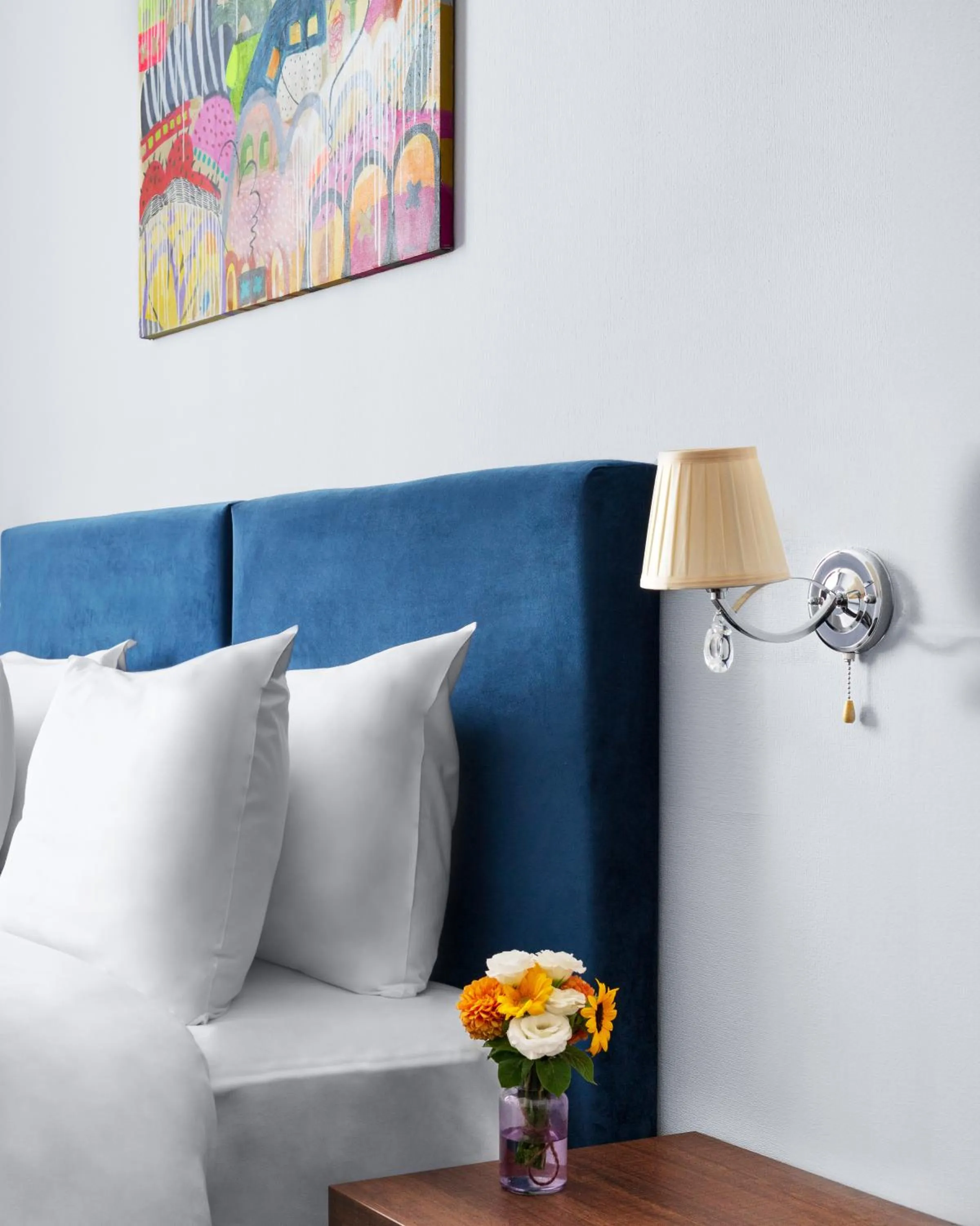 Bed in Alma Boutique Hotel