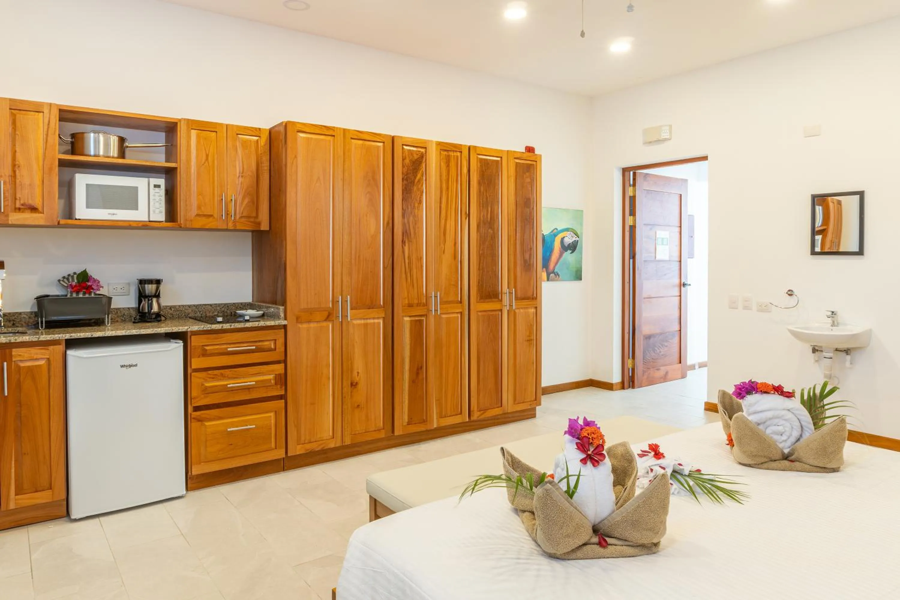 Kitchen or kitchenette in Residencias Samara