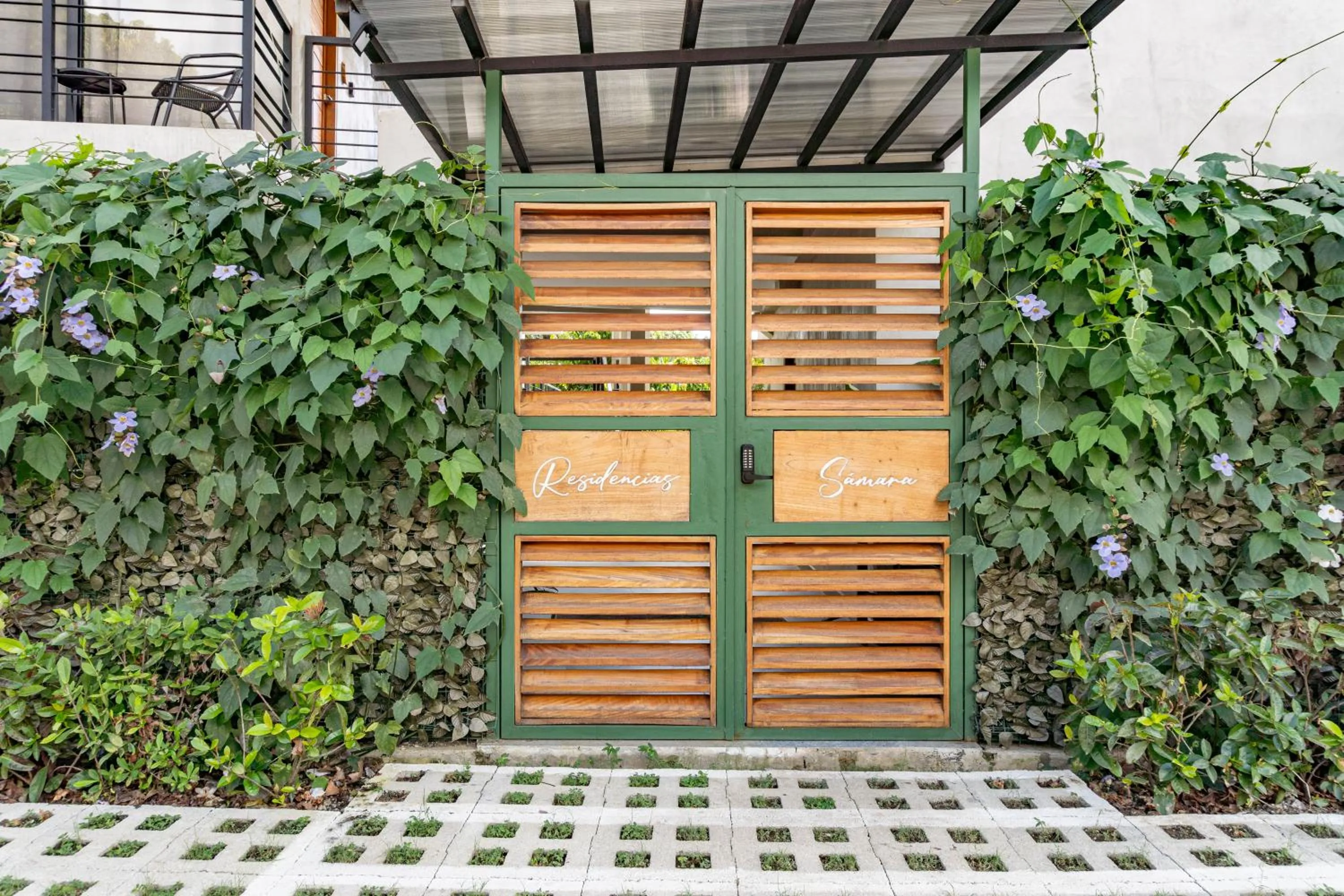 Facade/entrance in Residencias Samara