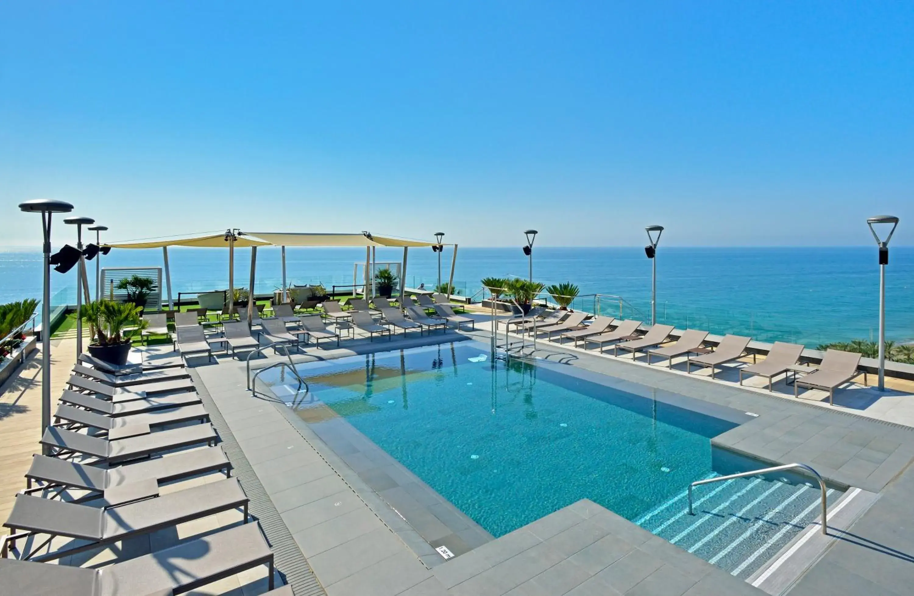 Swimming pool in Melia Costa del Sol Swimming pool in Melia Costa del Sol