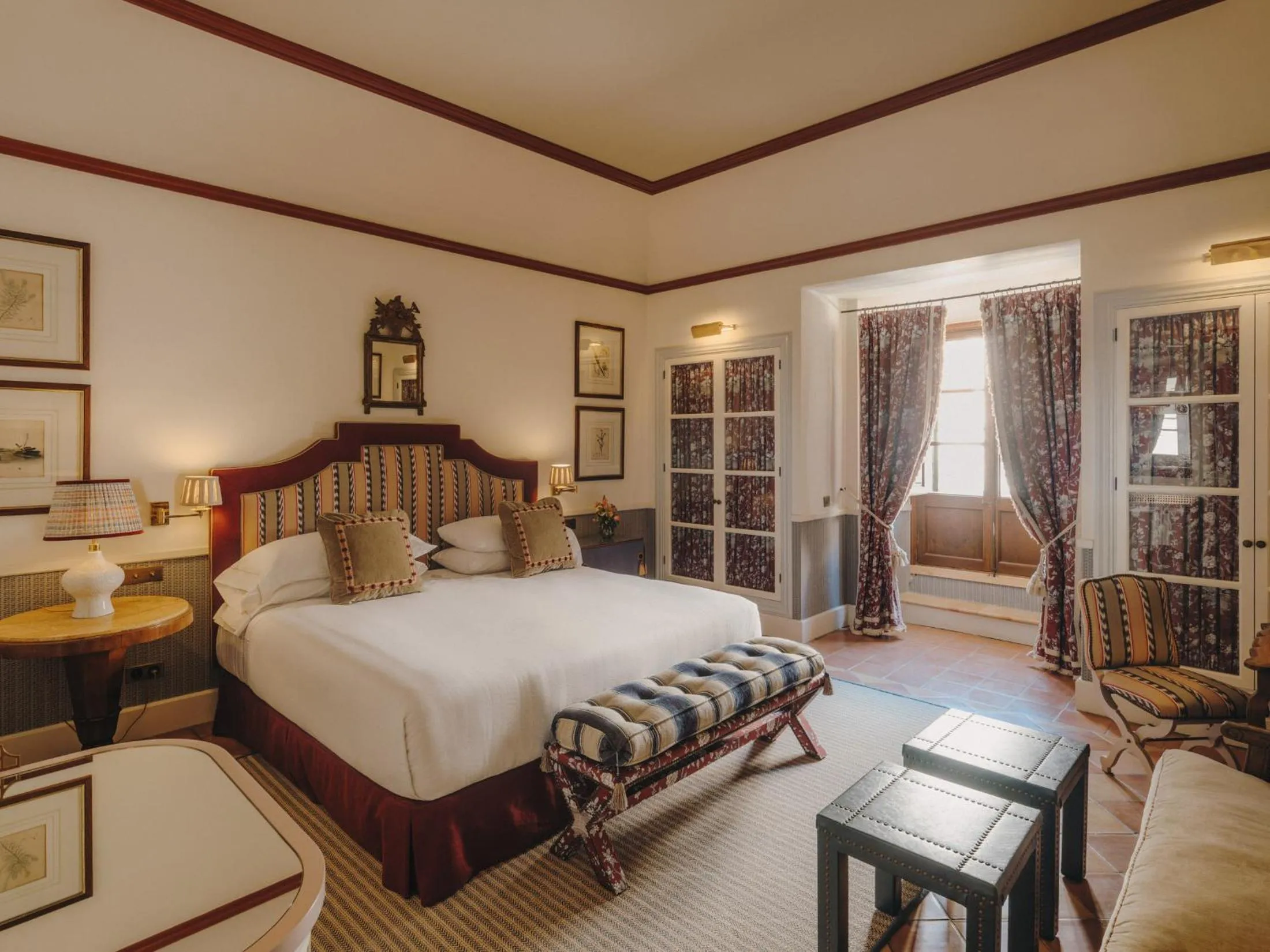 Bed in Grand Hotel Son Net